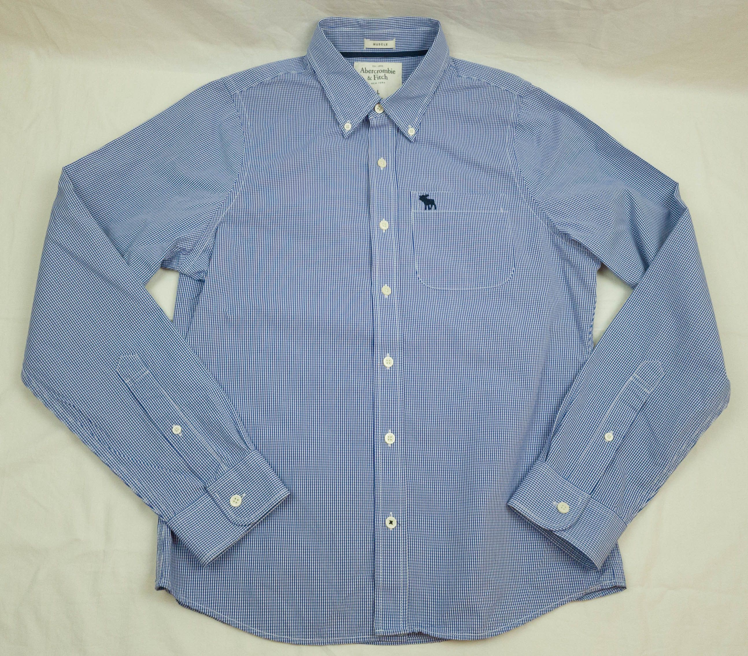 Abercrombie & Fitch Abercrombie & Fitch SHIRT LONG SLEEVE COTTON SIZE L Size US L / EU 52-54 / 3 - 5 Thumbnail