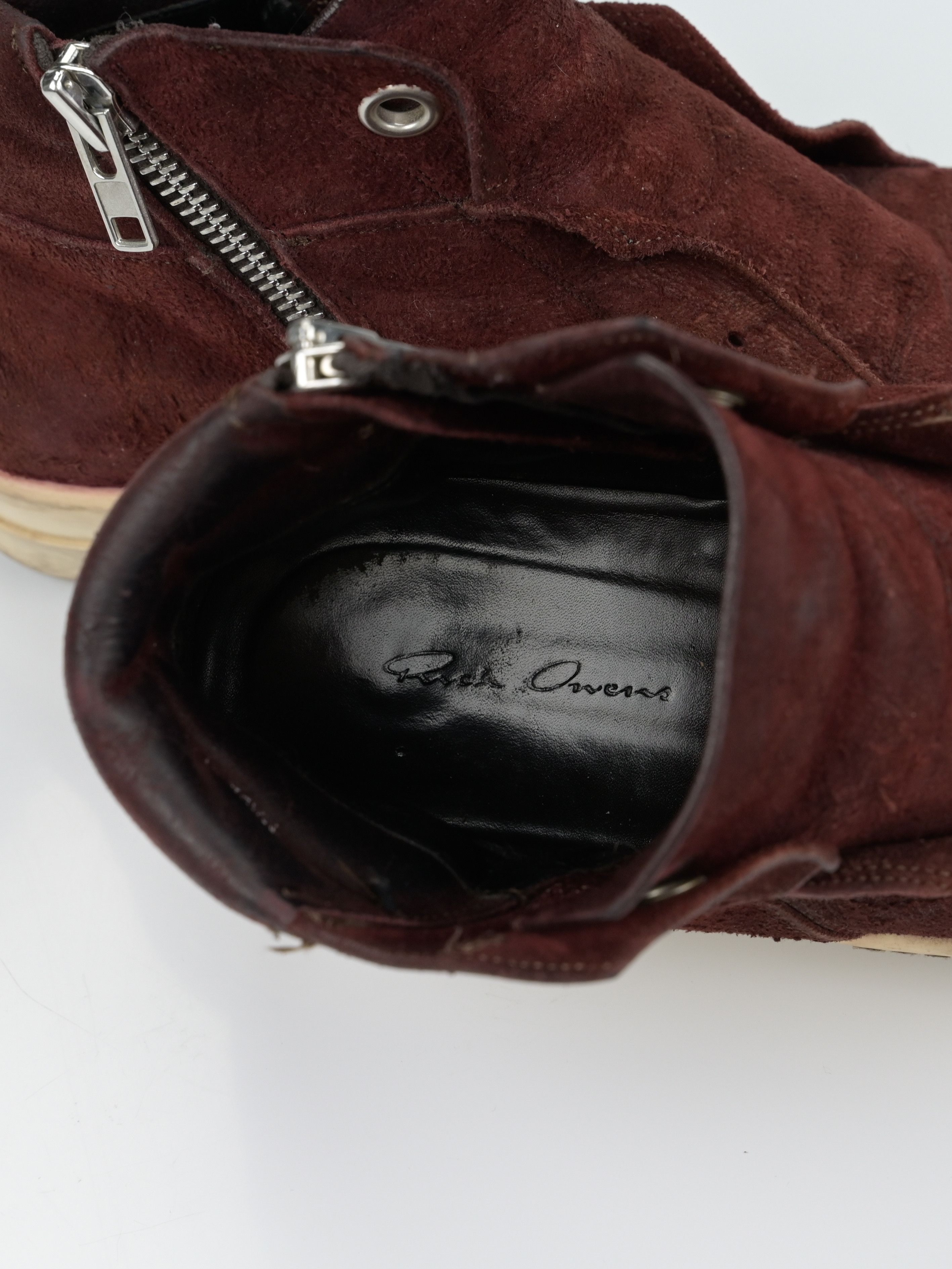 Rick Owens F/W 14 Moody "Blood" Island Dunks Size US 10 / EU 43 - 15 Thumbnail
