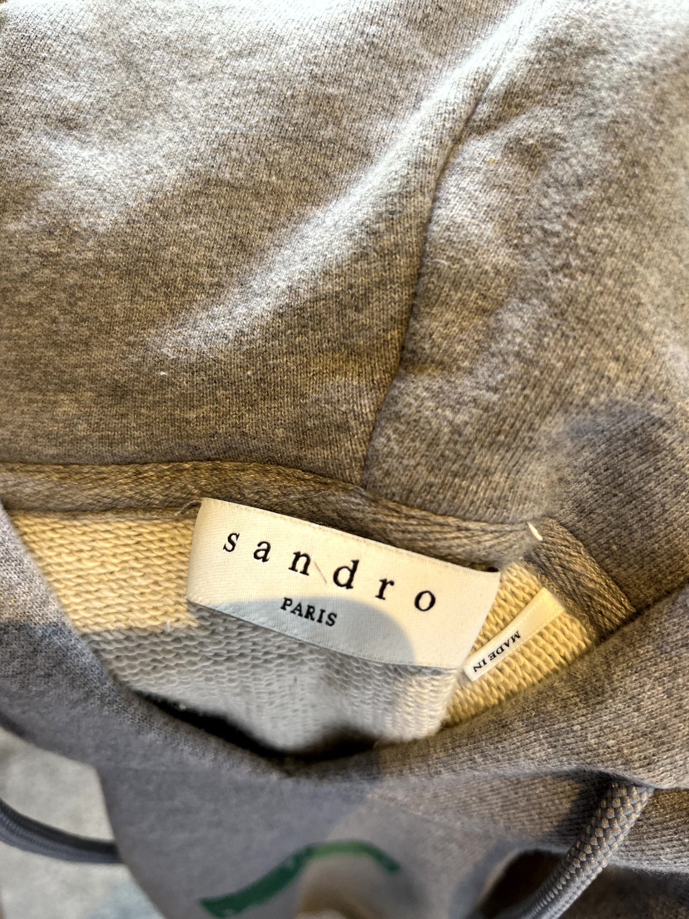 Sandro Sandro Grey Hoodie Size US M / EU 48-50 / 2 - 5 Thumbnail