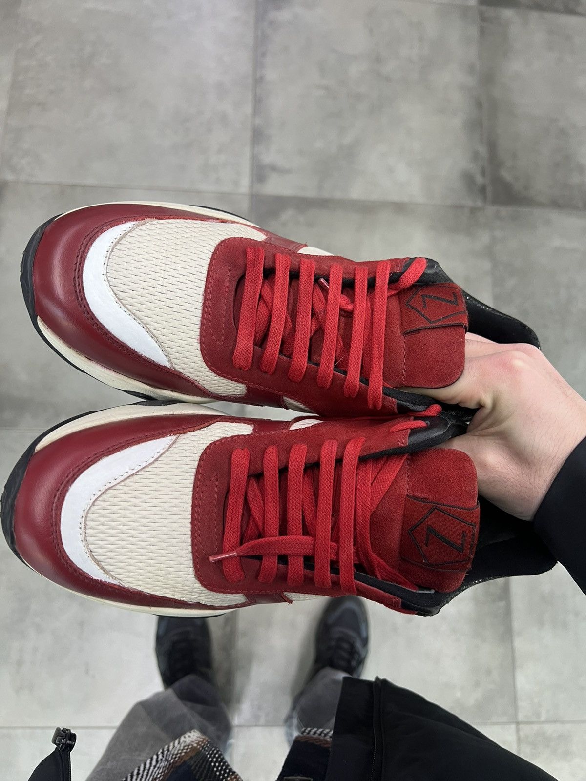 Z Zegna VERY RARE ERMENEGILDO Z ZEGNA ITALIAN DESIGNER SNEAKERS Y2K Size US 10 / EU 43 - 6 Thumbnail