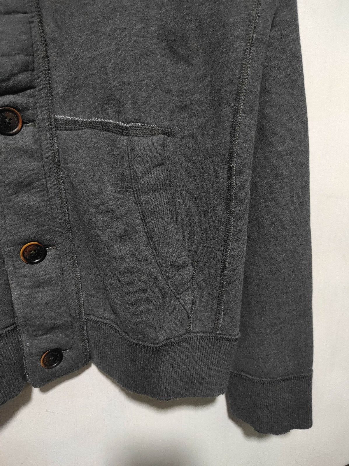 Abercrombie & Fitch Abercrombie Button fur hoodie LGB style Size US XL / EU 56 / 4 - 8 Thumbnail