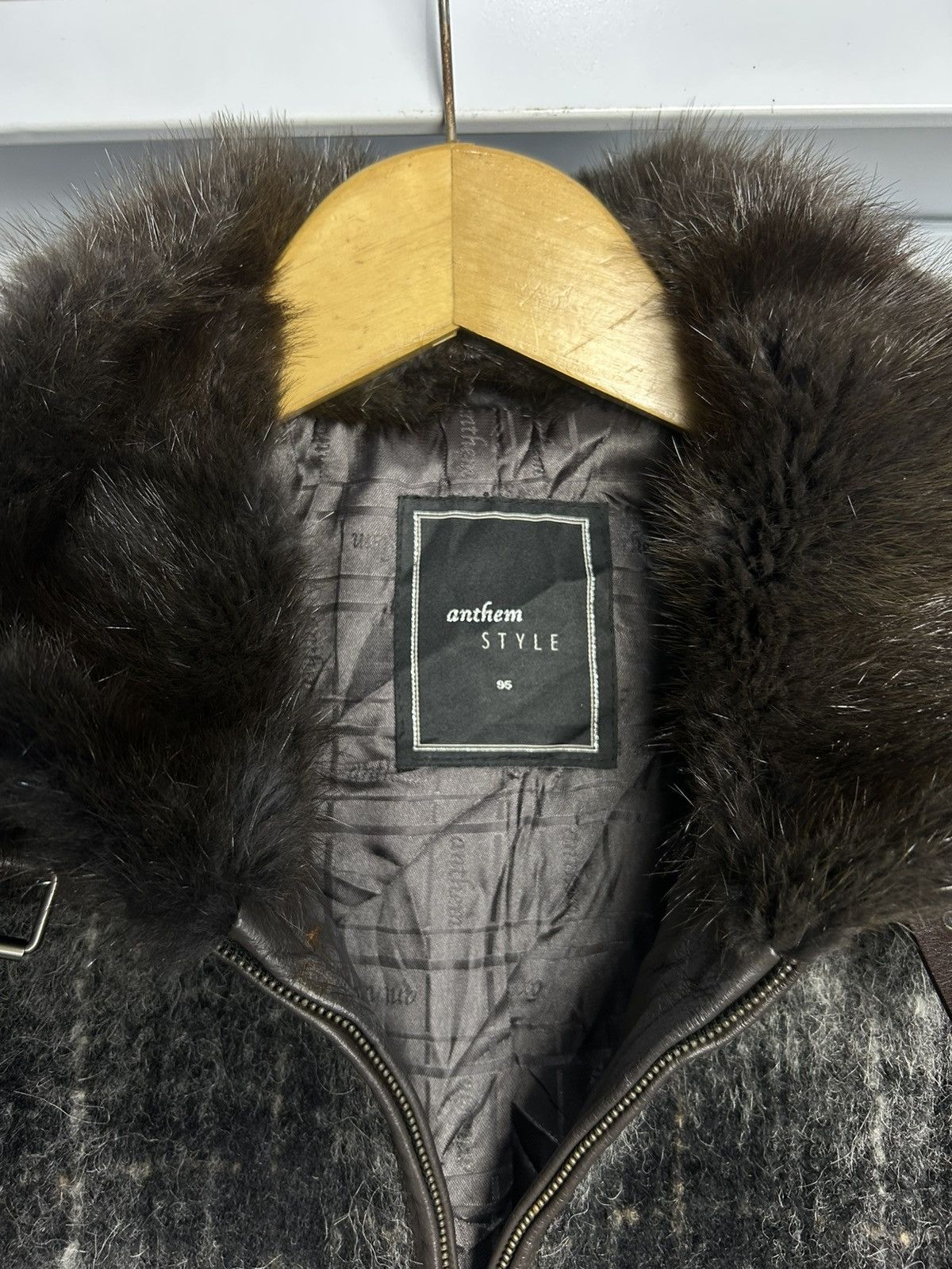 Japanese Brand Anthem Jacket Wool & alpaca ifsix lgb style Size US S / EU 44-46 / 1 - 8 Thumbnail