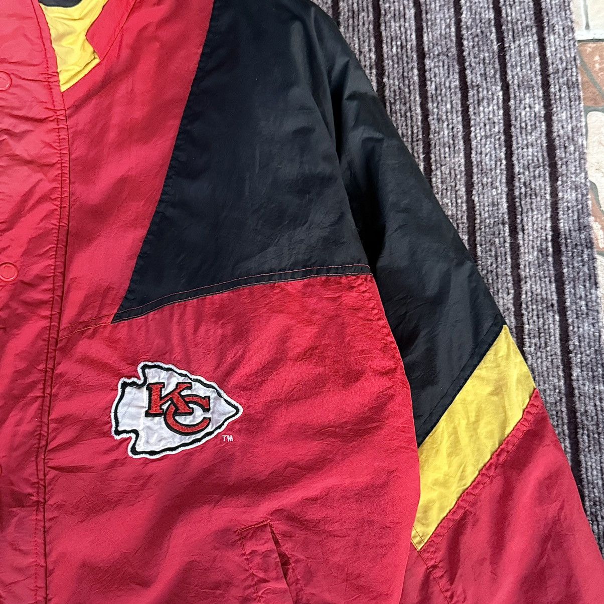 Other Vintage 90's Kansas City Chiefs Puffer Jacket Size US XXL / EU 58 / 5 - 4 Thumbnail