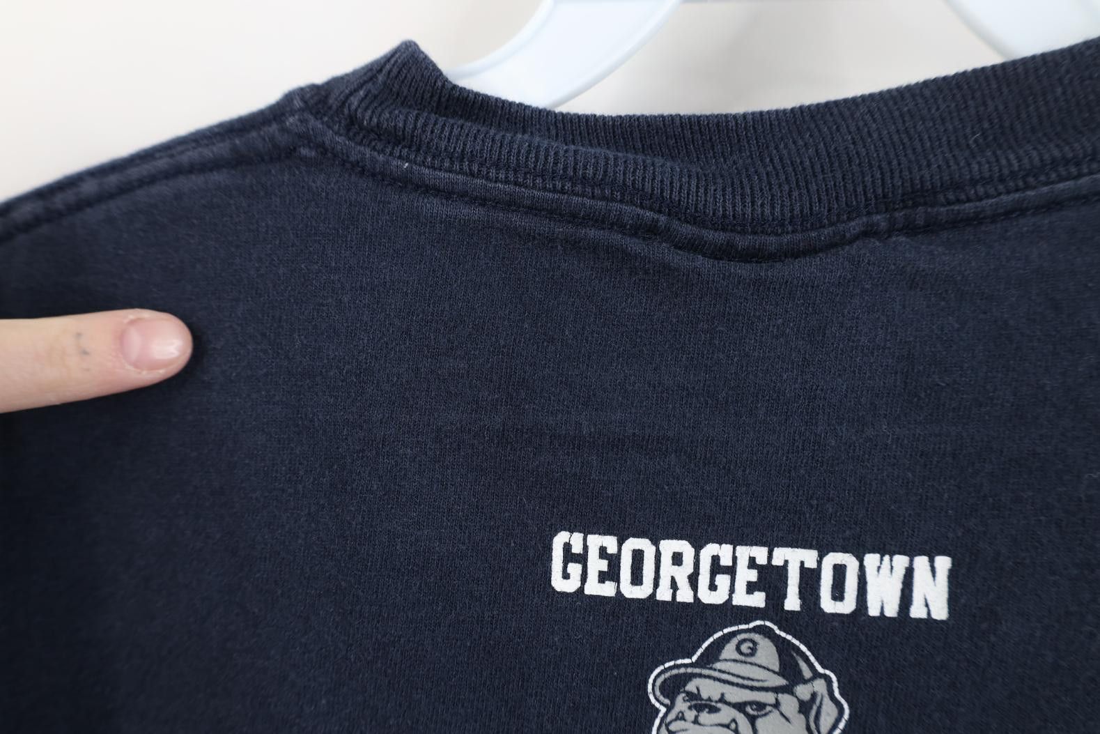Champion Vintage 90s Y2K Champion Georgetown University Print T-Shirt Size US M / EU 48-50 / 2 - 12 Thumbnail