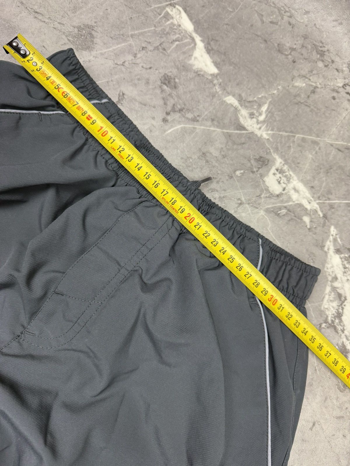Nike Nike Track Pants Dark Grey / Red | Baggy | Size S (fits M) Size US 32 / EU 48 - 13 Thumbnail