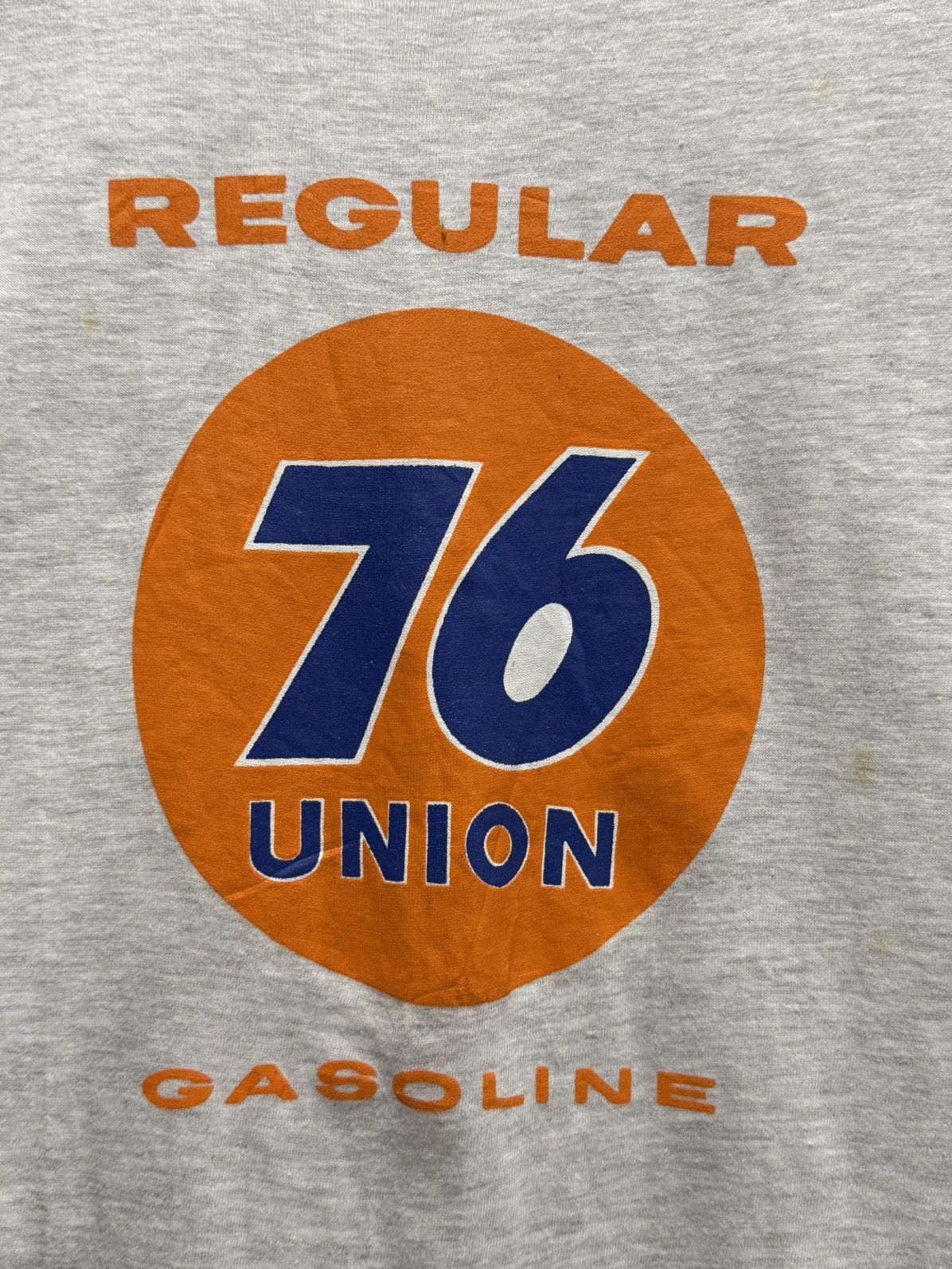 Vintage Vintage 90s Regular Gasoline 76 Union Single Stitches Tee Size US M / EU 48-50 / 2 - 2 Thumbnail