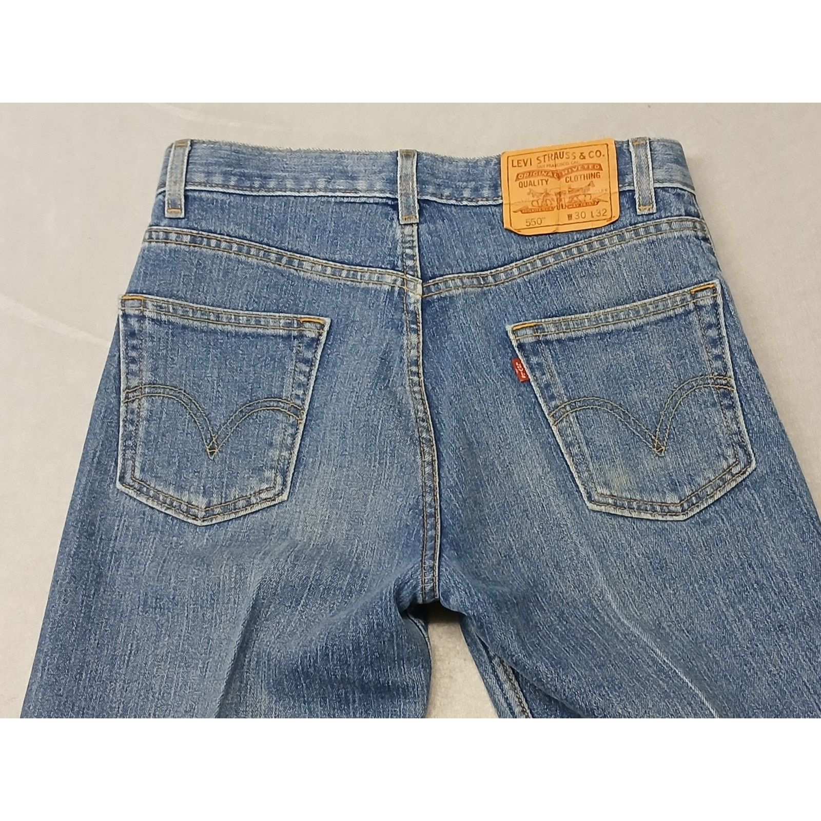 Levi's Levis (30x32) 550 Relaxed Fit Denim Jeans Size US 30 / EU 46 - 10 Thumbnail