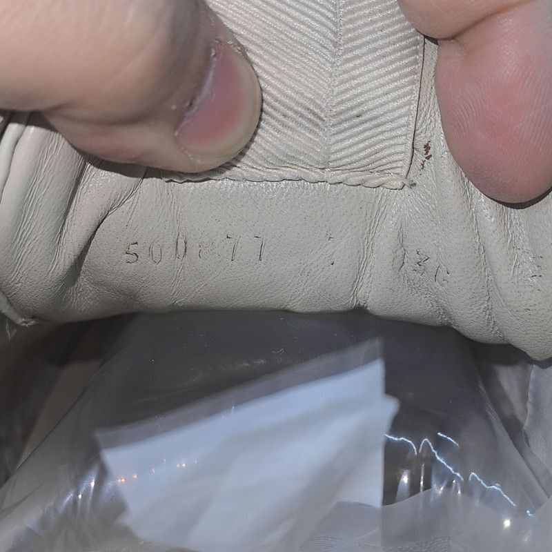 Gucci Gucci Rhyton Logo Ivory Low-top Sneakers - Size US 8 / EU 41 - 5 Thumbnail