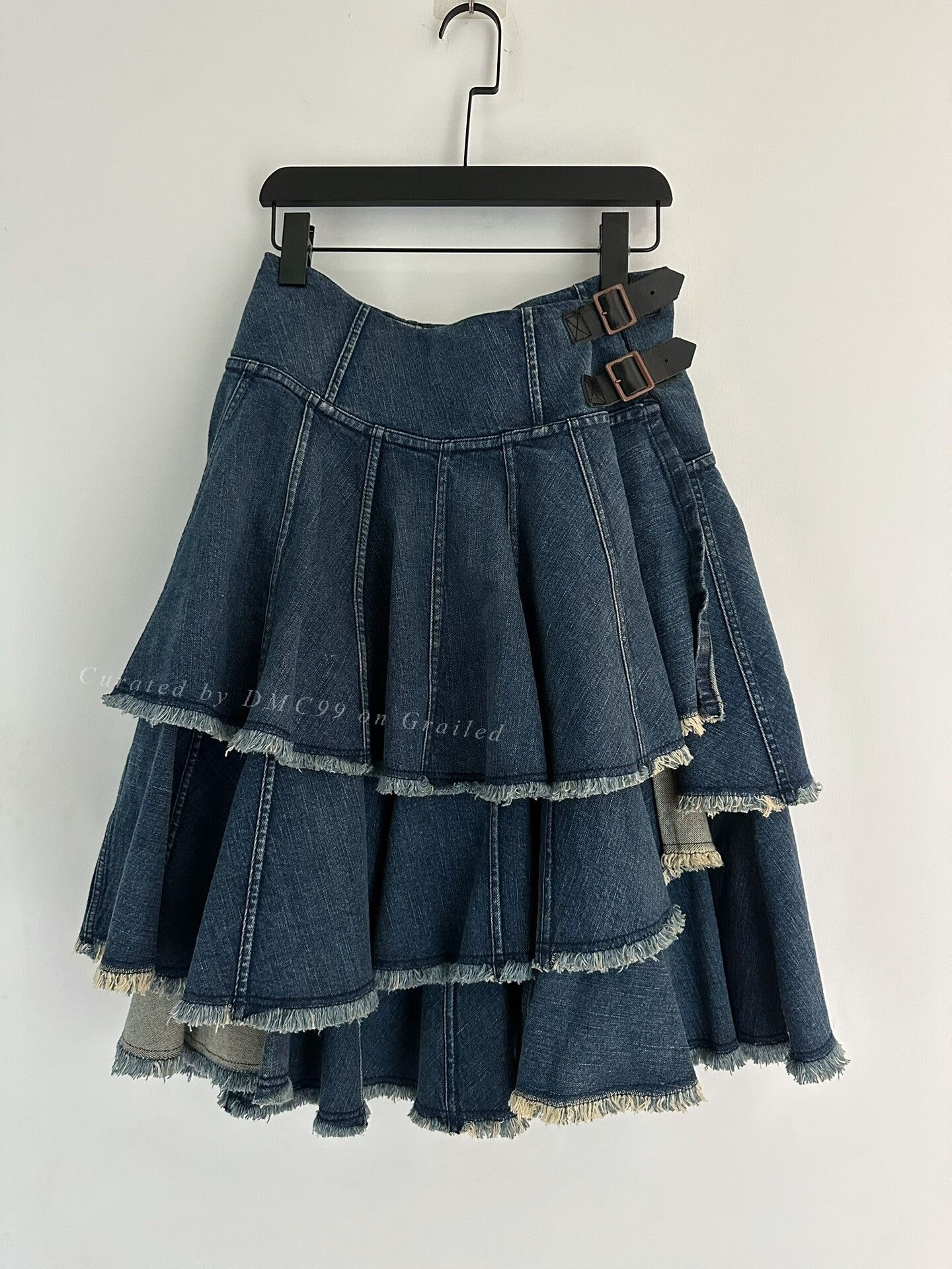 Junya Watanabe Junya Watanabe AD2015 Layered Denim Skirt Size 35" - 1 Thumbnail