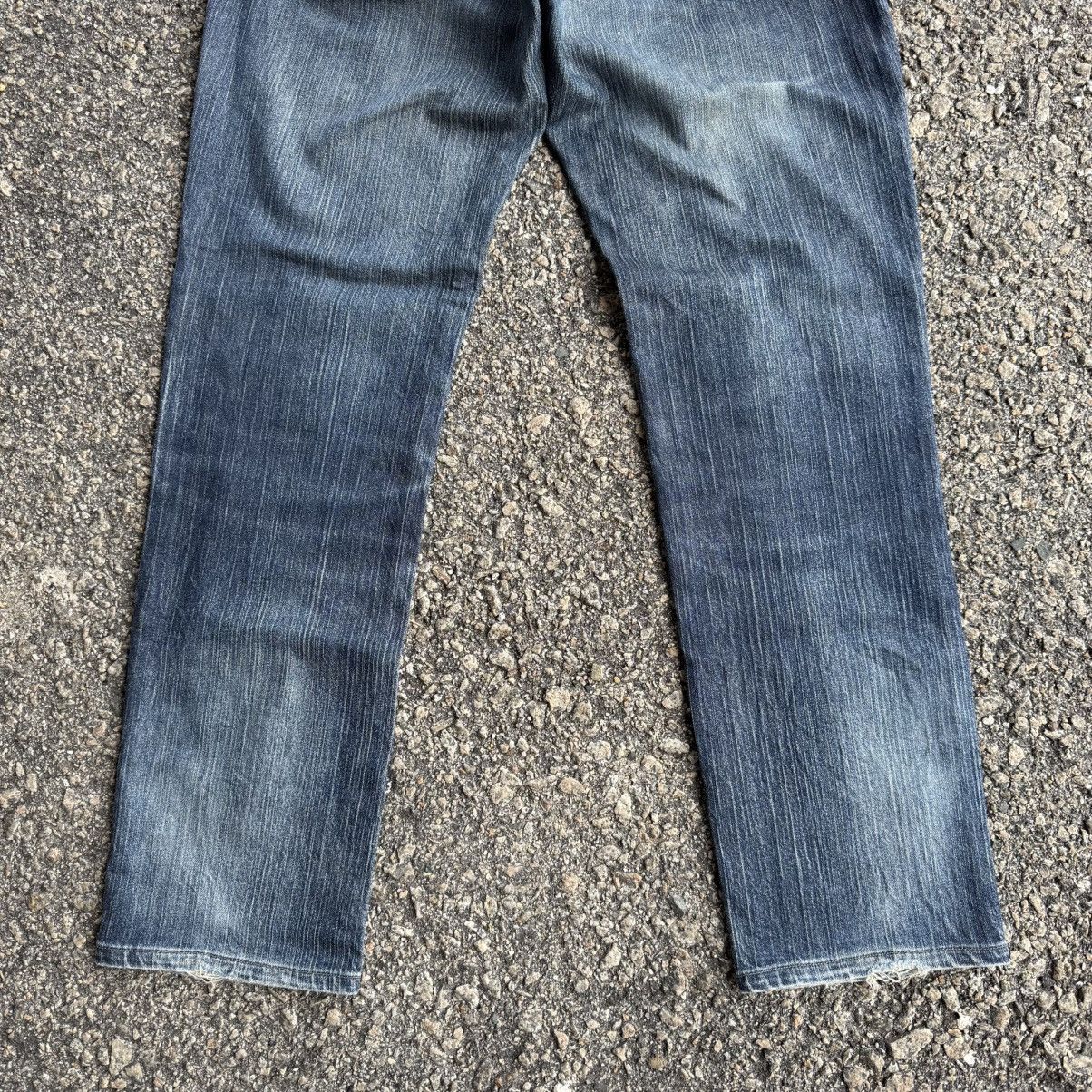 Edwin VINTAGE EDWIN BLUE TRIP FADED RIPPEP JEAN DENIM PANTS Size US 32 / EU 48 - 13 Thumbnail