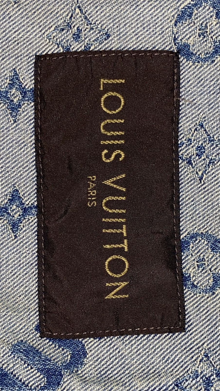 Louis Vuitton × Supreme Louis Vuitton X Supreme 54 Denim Jacket Blue Monogram Size US L / EU 52-54 / 3 - 11 Thumbnail