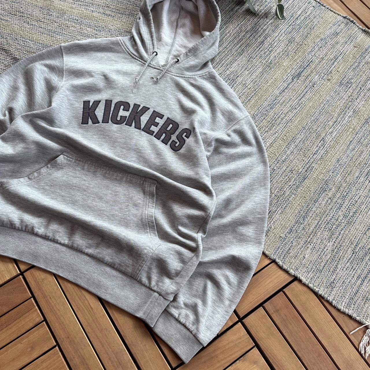 Kickers Vintage Y2K Kickers Big logo Baggy Hoodie Size US S / EU 44-46 / 1 - 2 Thumbnail