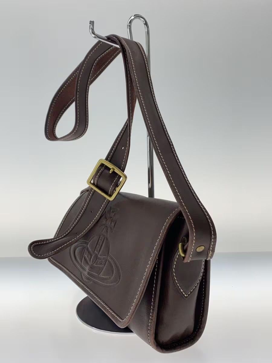 Vivienne Westwood Orb Embossed Leather Shoulder Bag Size ONE SIZE - 2 Thumbnail