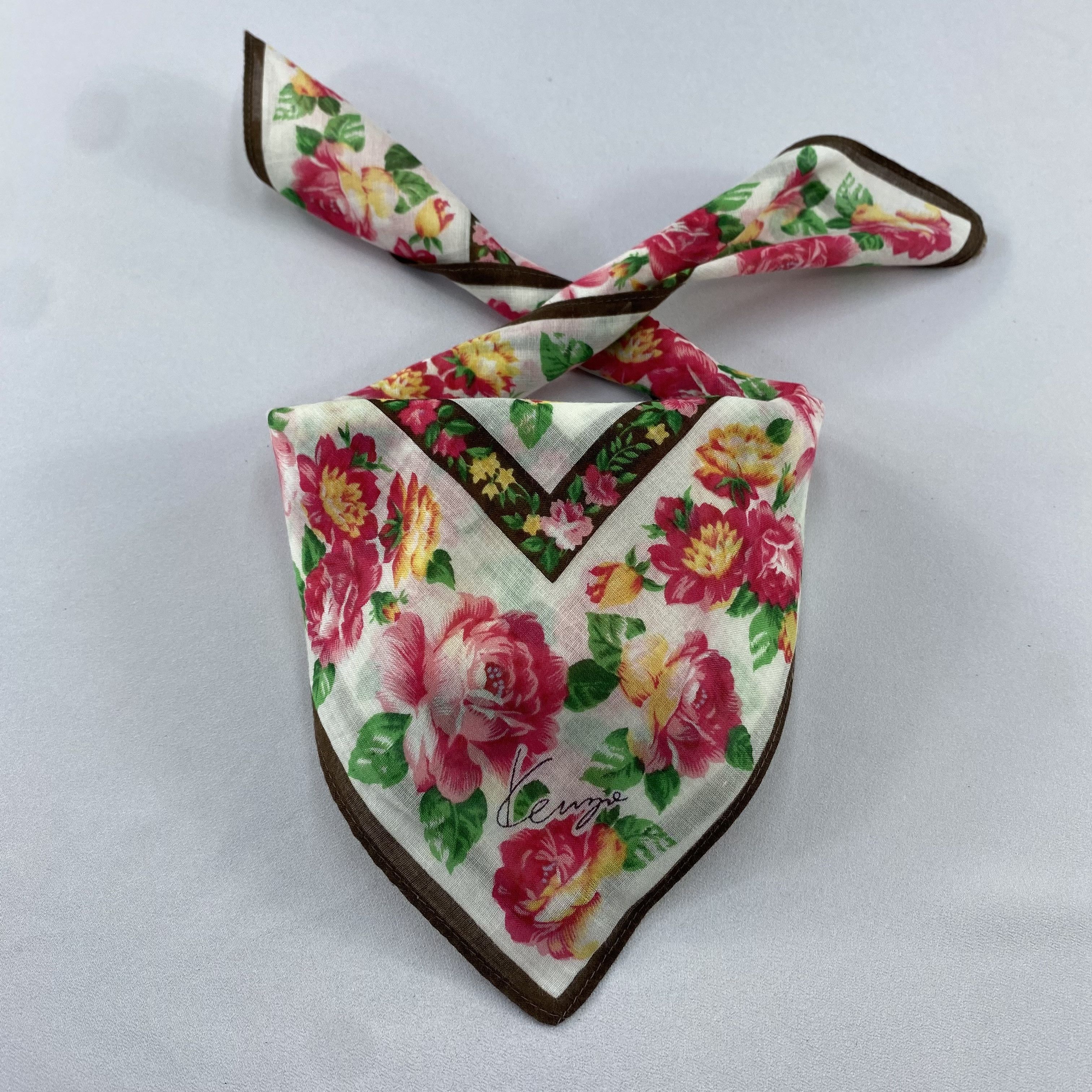 Kenzo Kenzo Handkerchief / Bandana / Neckerchief C863 Size ONE SIZE - 2 Thumbnail