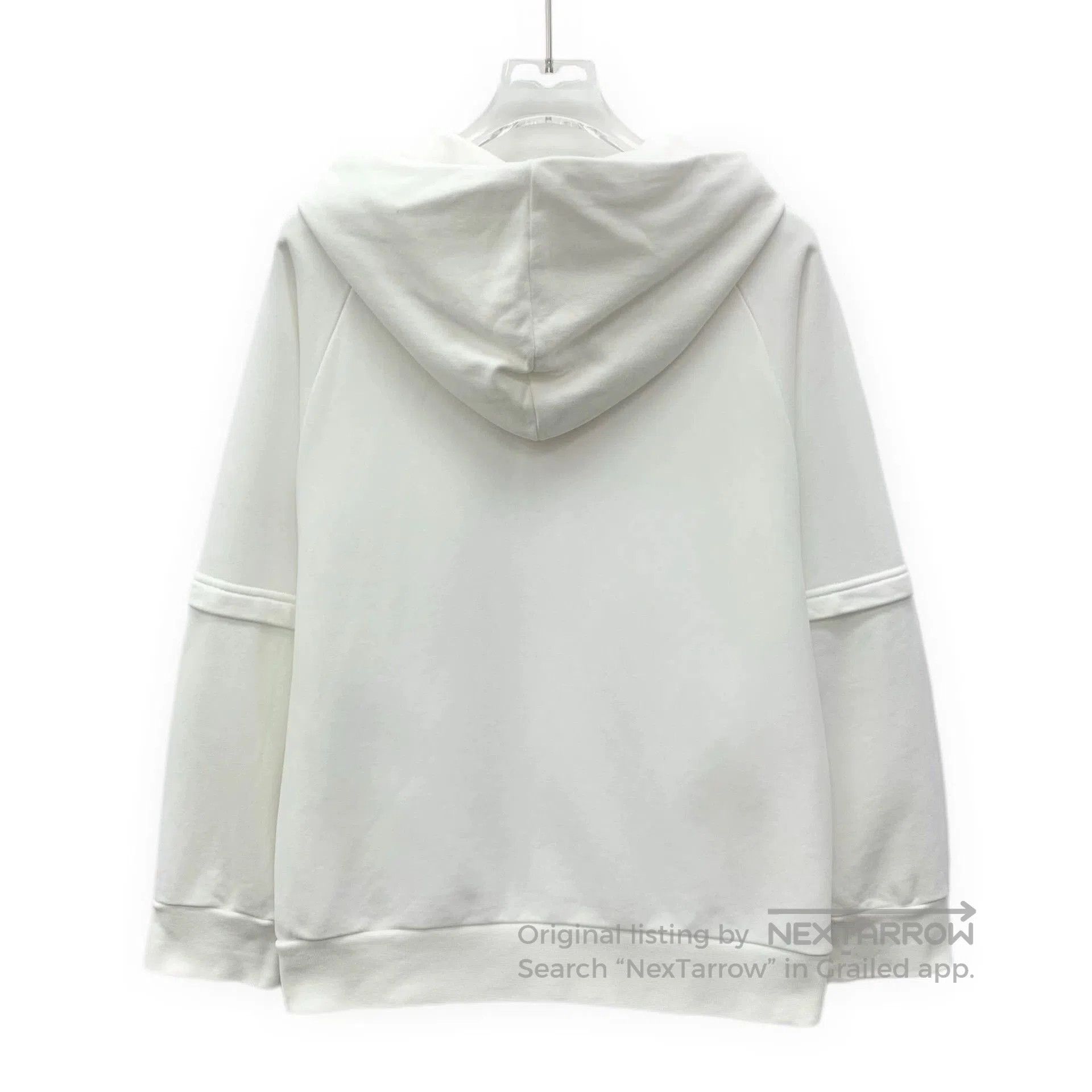 Dior dior white logo hoodie zip-up jacket. Size US M / EU 48-50 / 2 - 2 Thumbnail