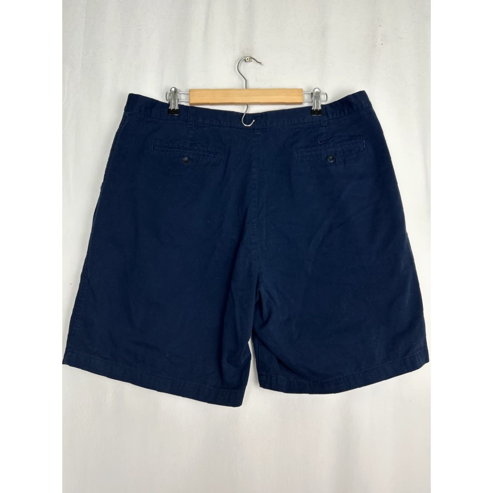 Nike Nike Navy Blue Mens 40x9 Chino Shorts Golf 100% Cotton Lightweight Pockets Size US 40 / EU 56 - 7 Thumbnail