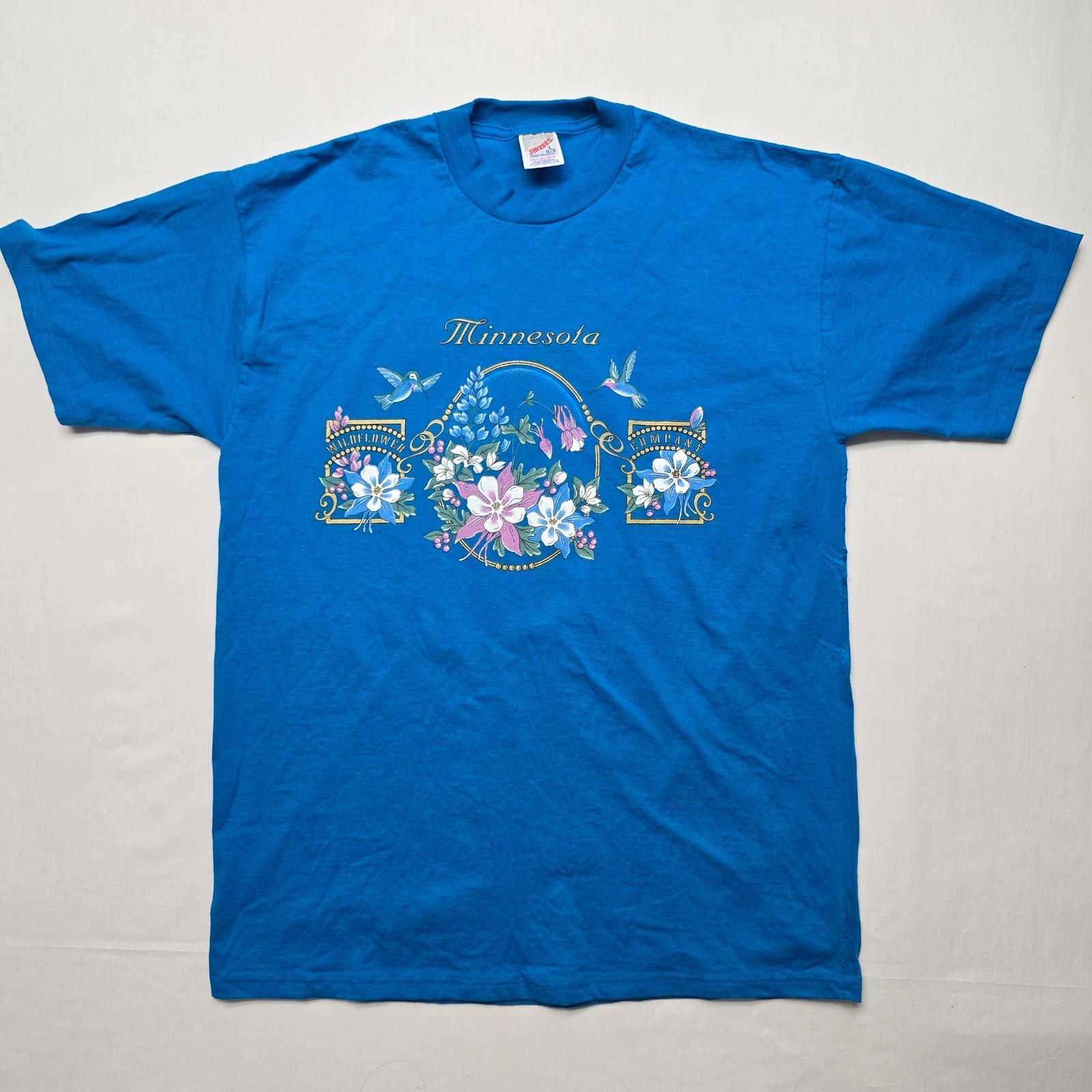 Jerzees × Vintage Vintage Shirt Minnesota Washington L Flower Nature Tee Size US L / EU 52-54 / 3 - 1 Thumbnail