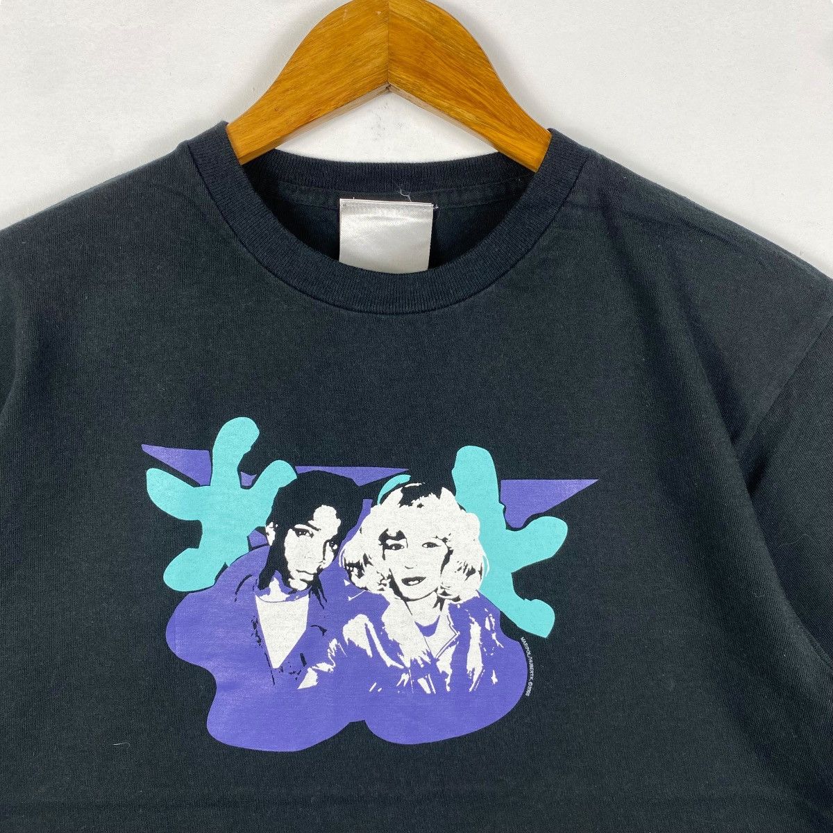 Japanese Brand Debbie Harry & Chris Stein Photo Artwork By Maripol & Hubert Size US M / EU 48-50 / 2 - 2 Thumbnail