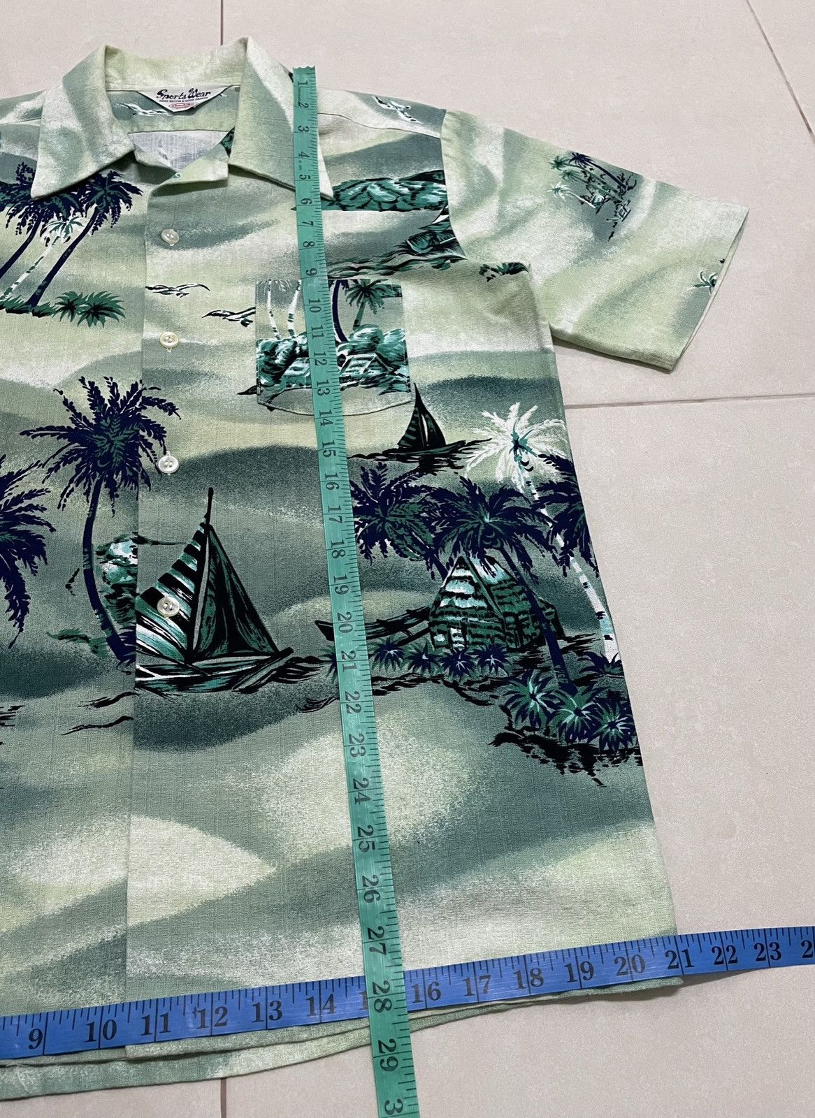 Vintage Vintage 60s 70s Shochiku Hawaii Shirt (Rare Japanese) Size US L / EU 52-54 / 3 - 12 Thumbnail