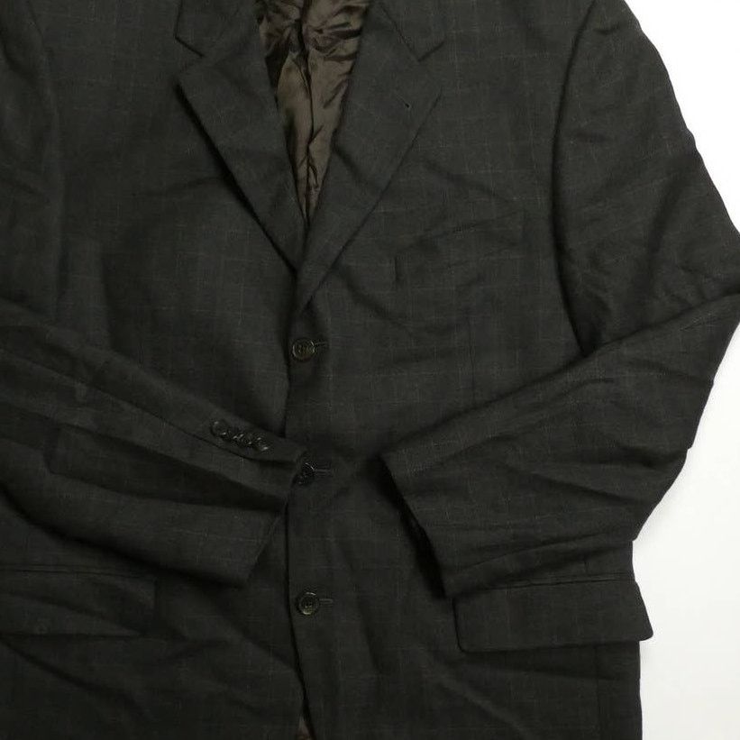 Joseph Abboud Joseph Abboud sport coat, 42R, dark gray check, 100% wool Size 42R - 4 Thumbnail
