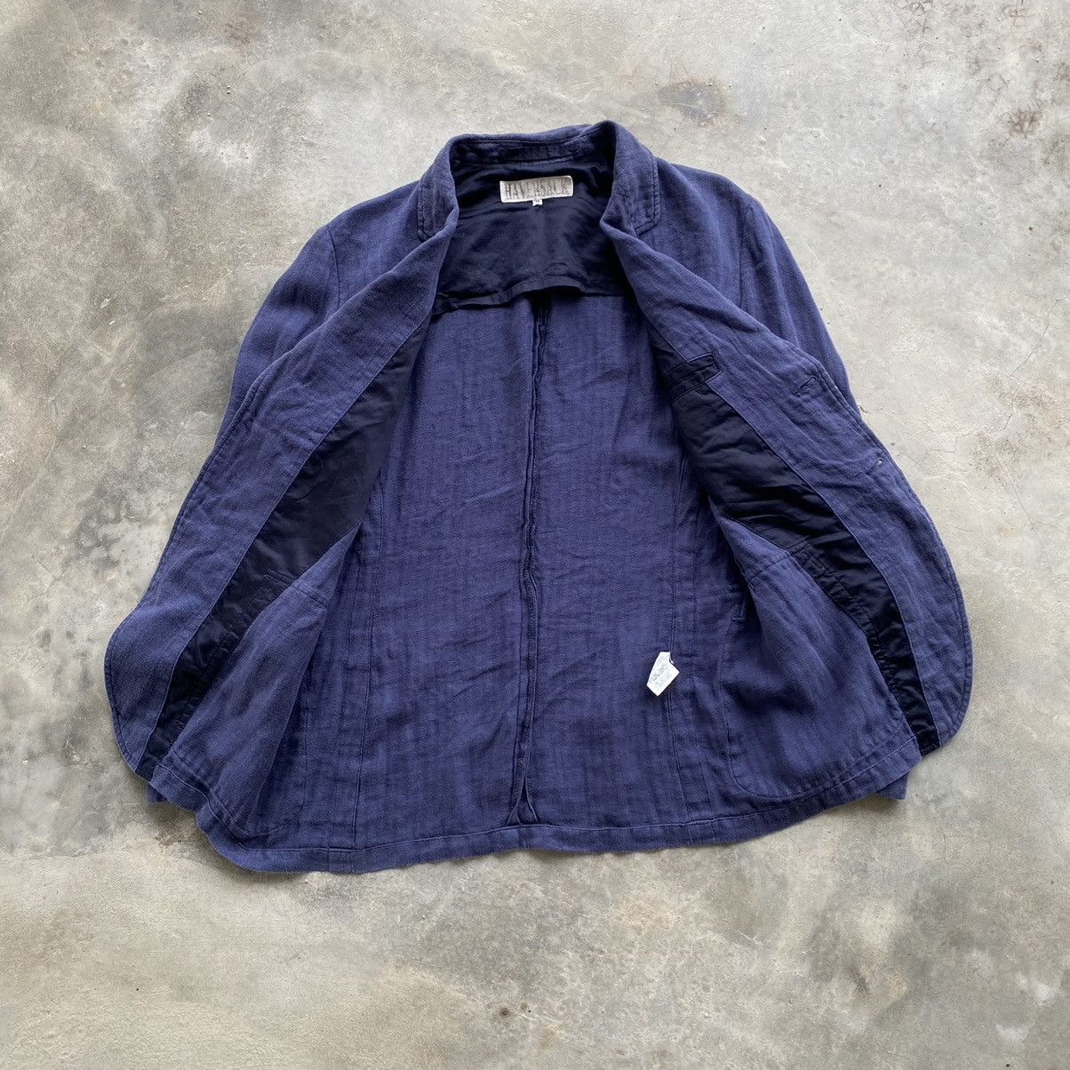 Haversack HAVERSACK Navy Linen Blazer Jacket Size US M / EU 48-50 / 2 - 6 Thumbnail