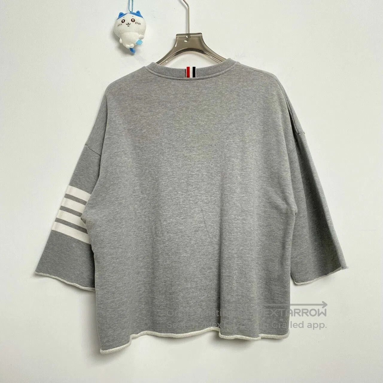 Thom Browne Thom Browne Three-Quarter Sleeve Sweatshirt. Size US L / EU 52-54 / 3 - 2 Thumbnail
