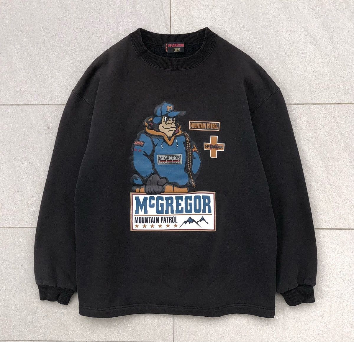 McGregor Vintage McGregor Sun Faded Mountain Patrol Crewneck Size US S / EU 44-46 / 1 - 1 Thumbnail
