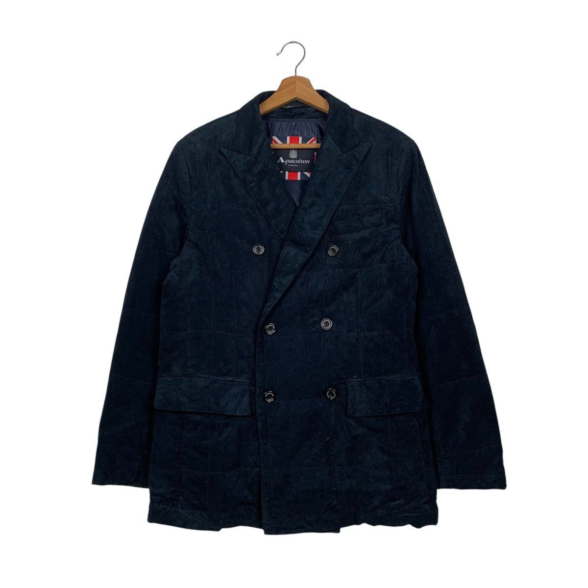 Aquascutum Aquascutum Double Breasted Wool Coat Size US L / EU 52-54 / 3 - 1 Thumbnail