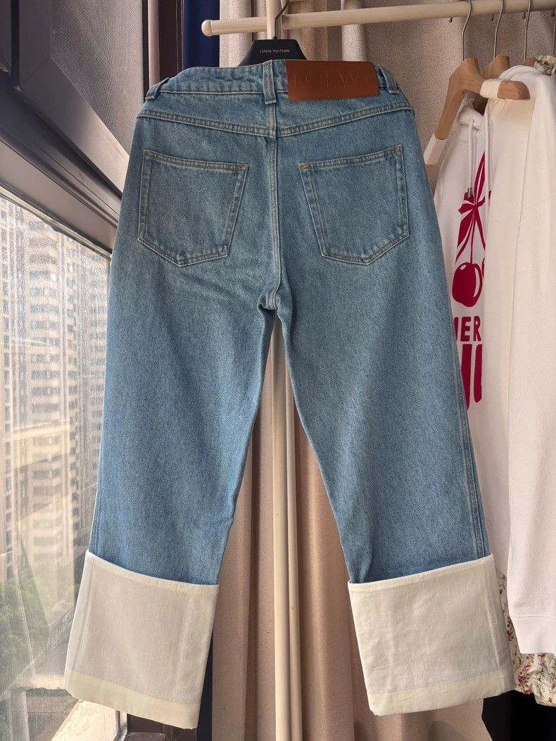 Loewe LOEWE Cowboy plaid trousers Size 24" / US 00 / IT 34 - 2 Thumbnail