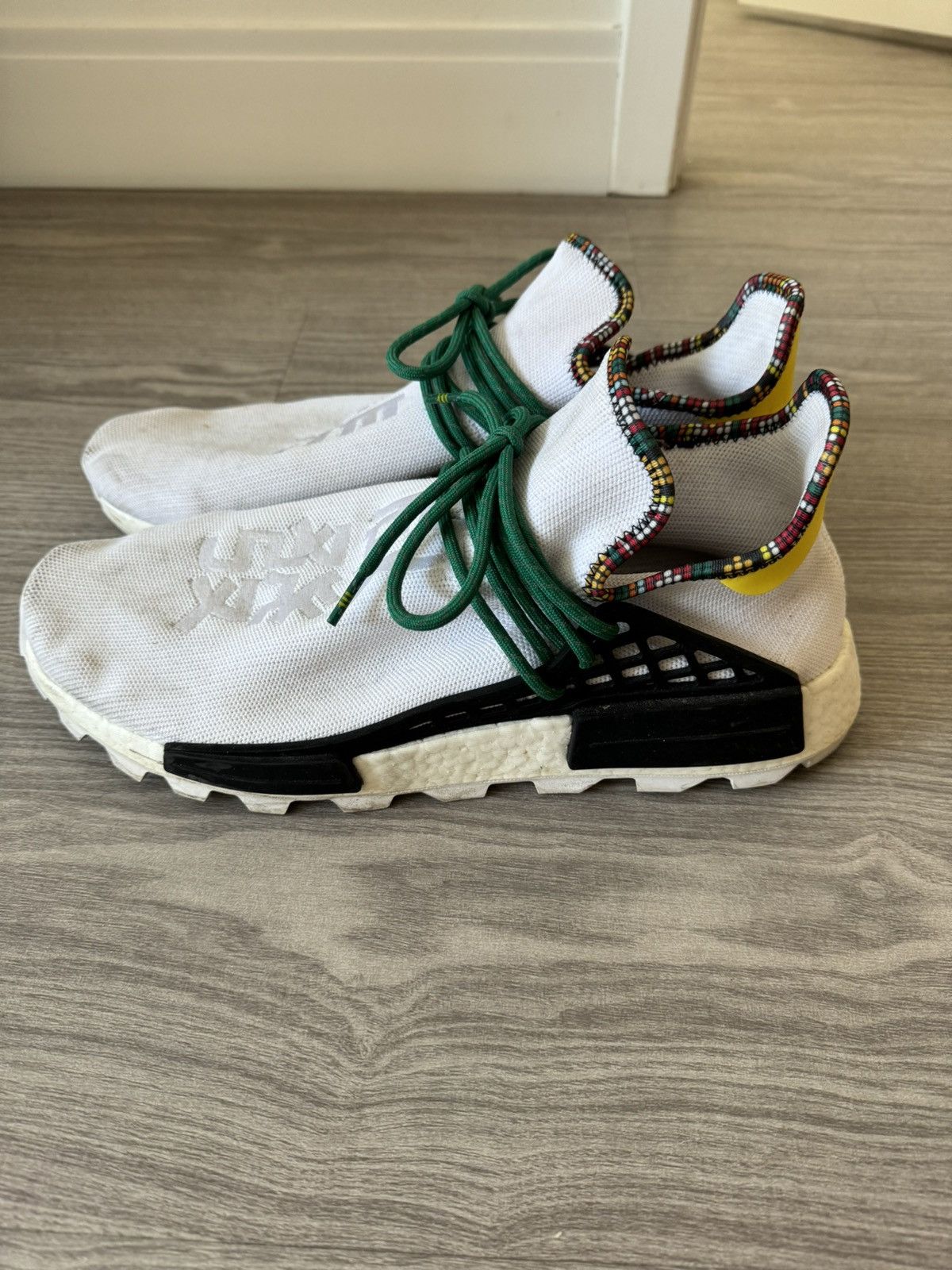 Adidas × Pharrell Adidas NMD Hu Pharrell Inspiration Pack White (Size 13) Size US 13 / EU 46 - 4 Thumbnail
