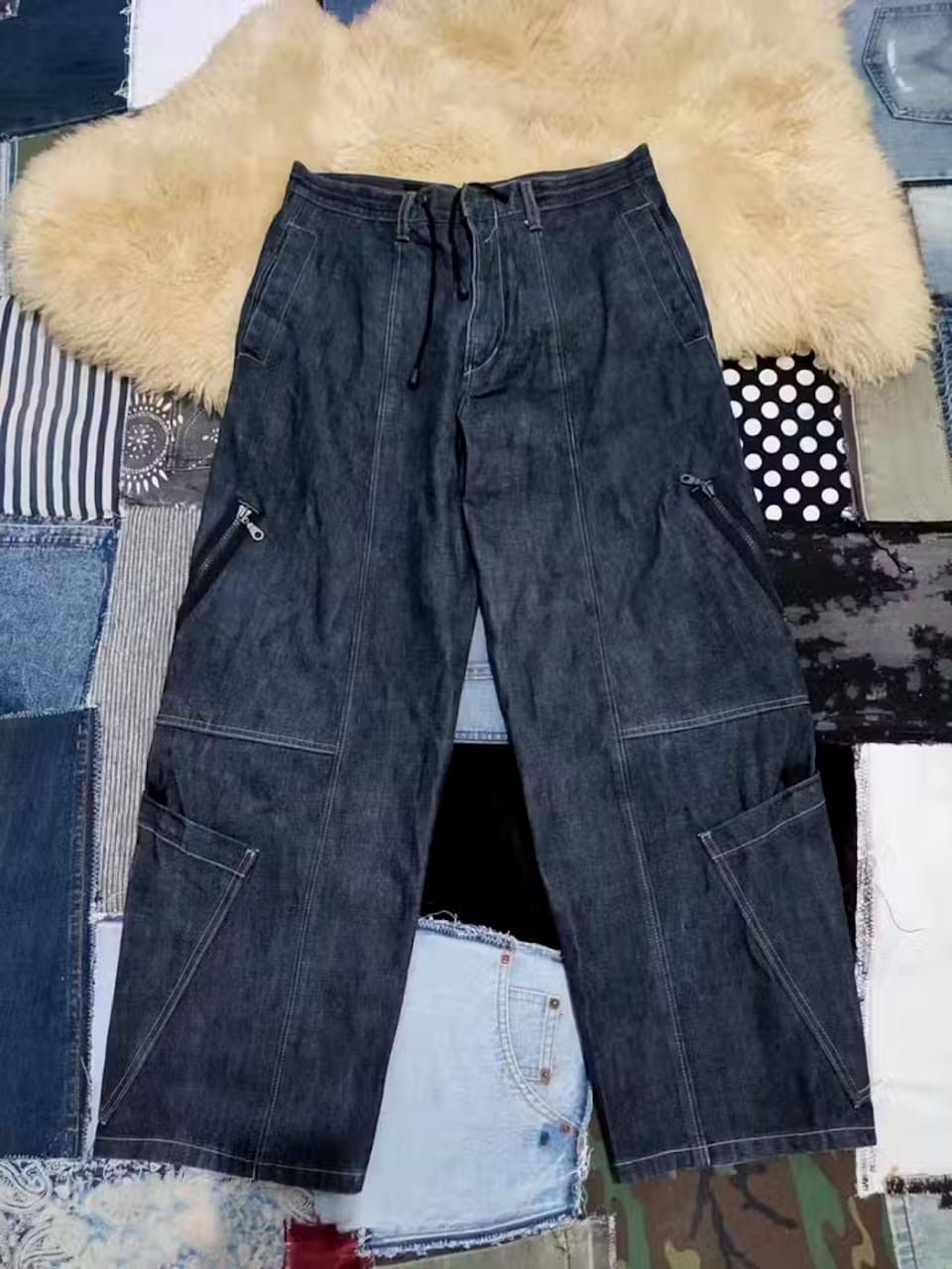 Marithe Francois Girbaud Multipocket Jeans cropped Pants