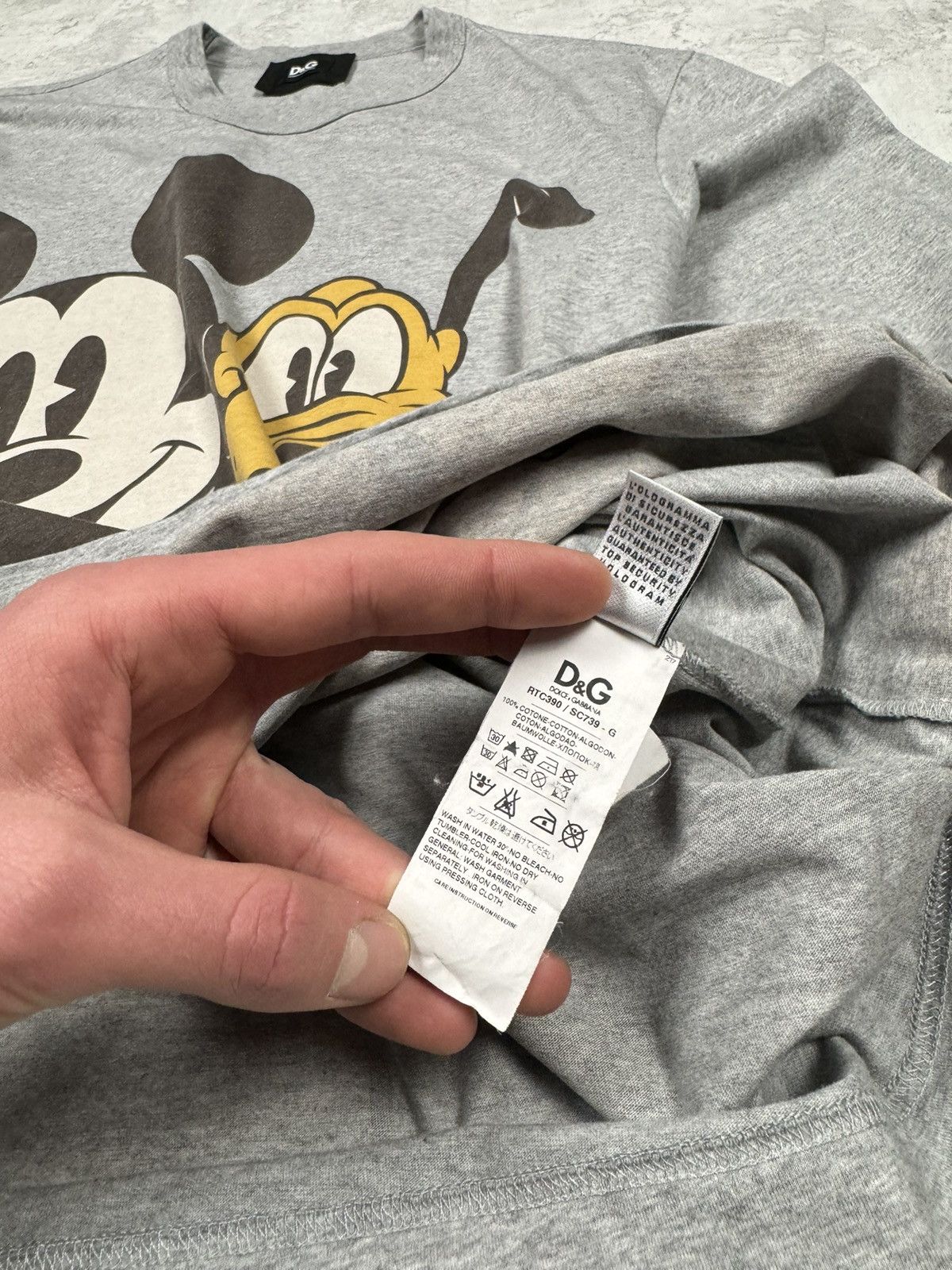 Dolce & Gabbana Dolce & Gabbana x Disney Mickey Mouse Long Sleeve Size 54 Size US L / EU 52-54 / 3 - 21 Thumbnail