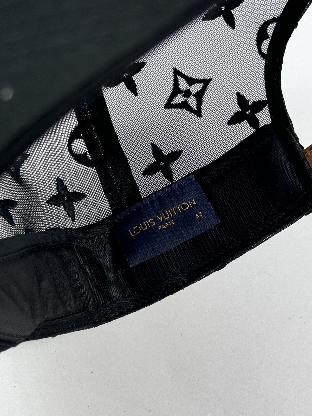 Louis Vuitton TOURIST VS PURIST MESH MONOGRAM CAP SIZE 58 Size ONE SIZE - 8 Thumbnail