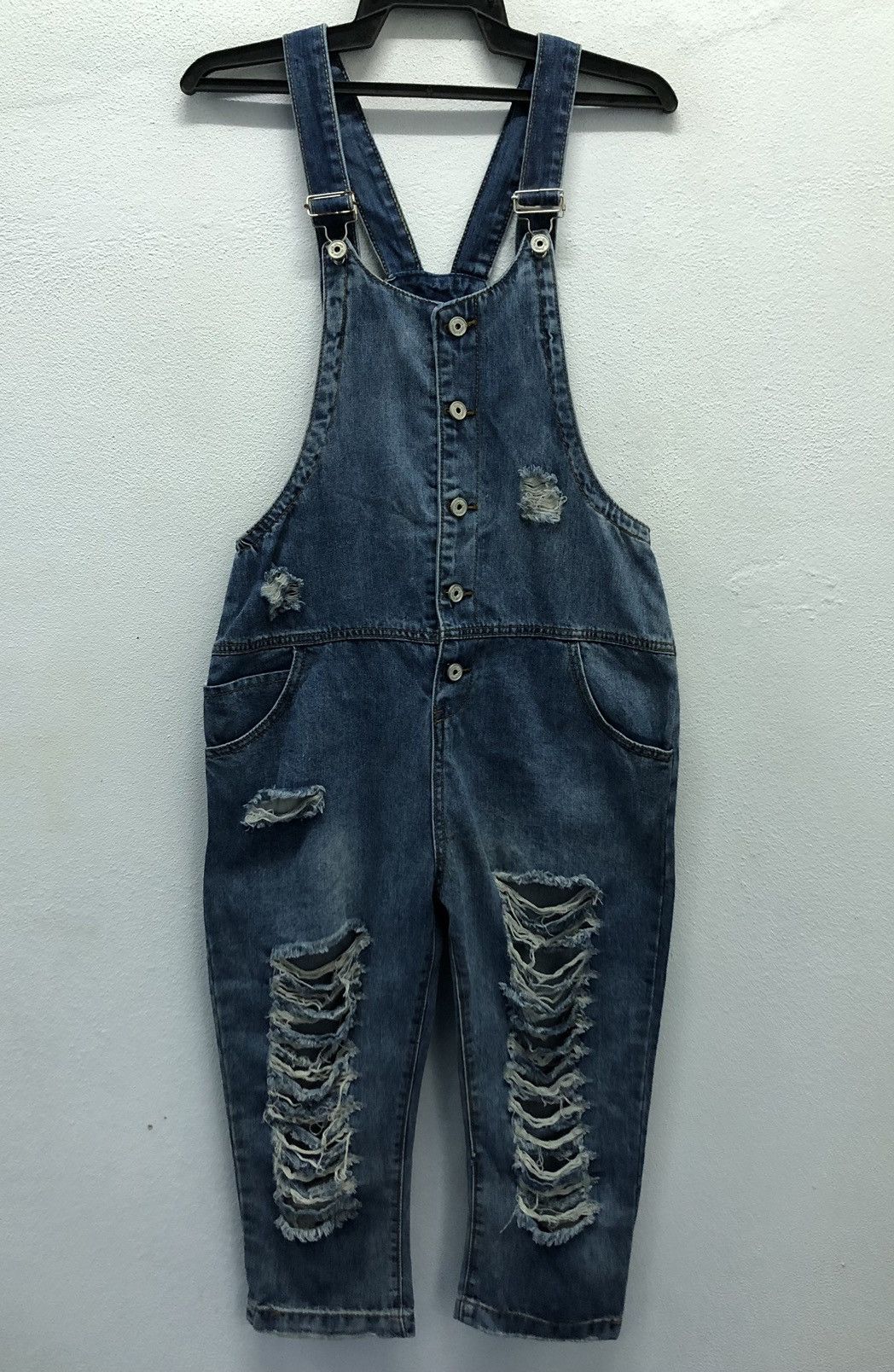 Japanese Brand Vintage Classic New Jeans Overalls Size 36" / US 14 / IT 50 - 1 Thumbnail