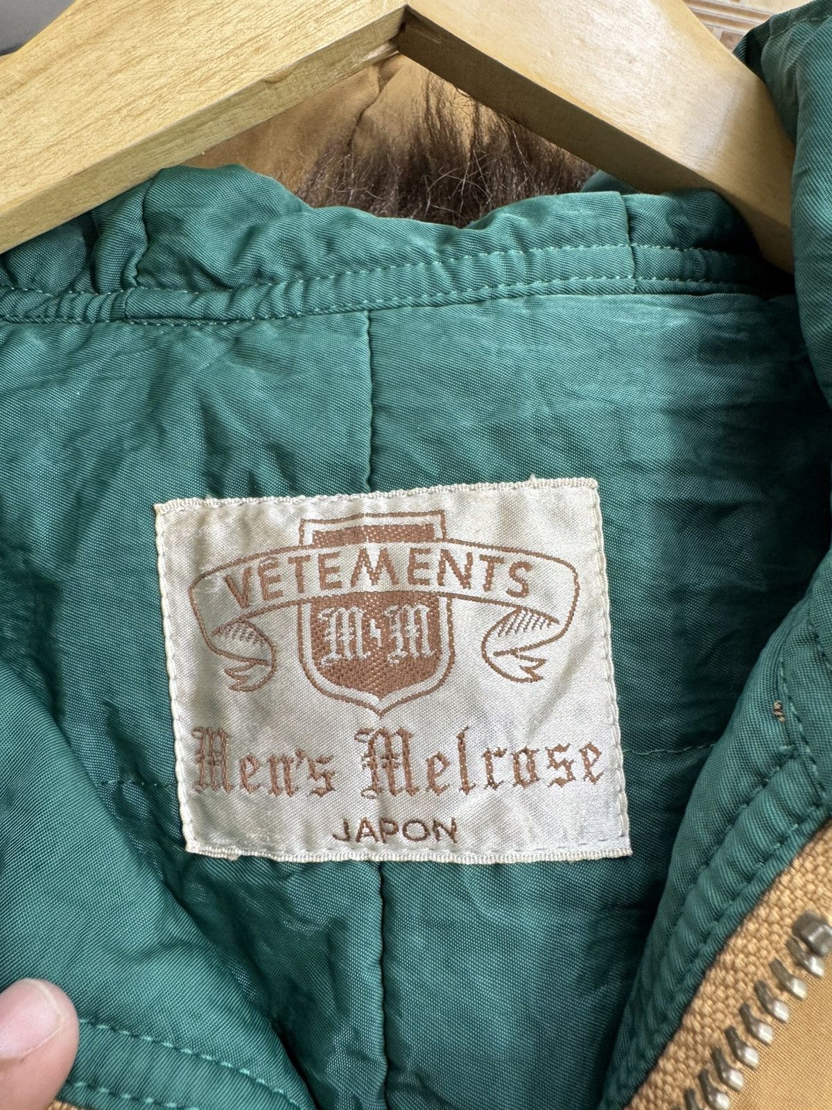 14th Addiction VINTAGE VETEMENTS MEN’S MELROSE FAUX STUDDED HOODIE JACKET Size US M / EU 48-50 / 2 - 7 Thumbnail