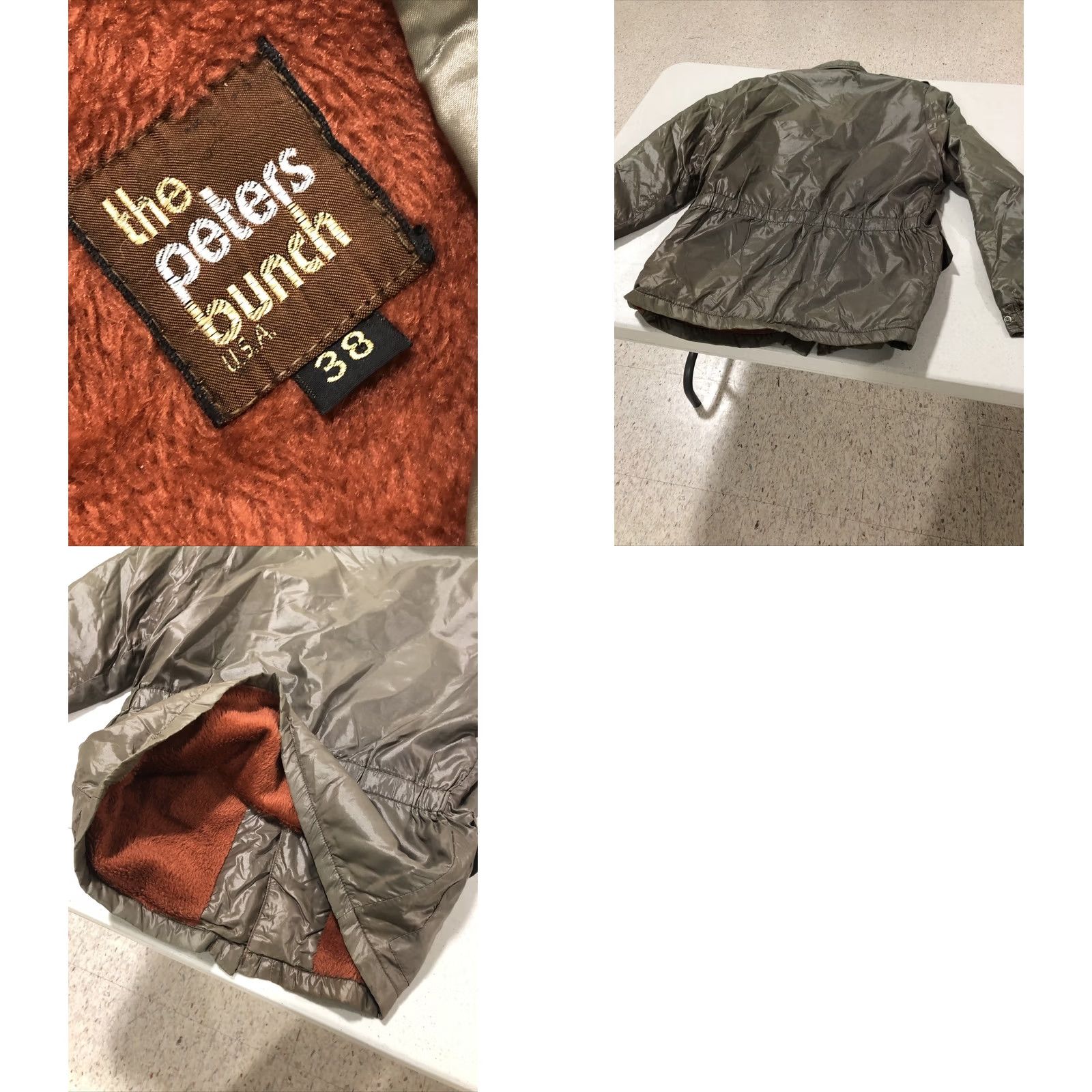 Vintage VINTAGE The Peter's Bunch Jacket Nylon Burgundy Lined 70s Sz 38 Mens Size US XXS / EU 40 - 8 Thumbnail