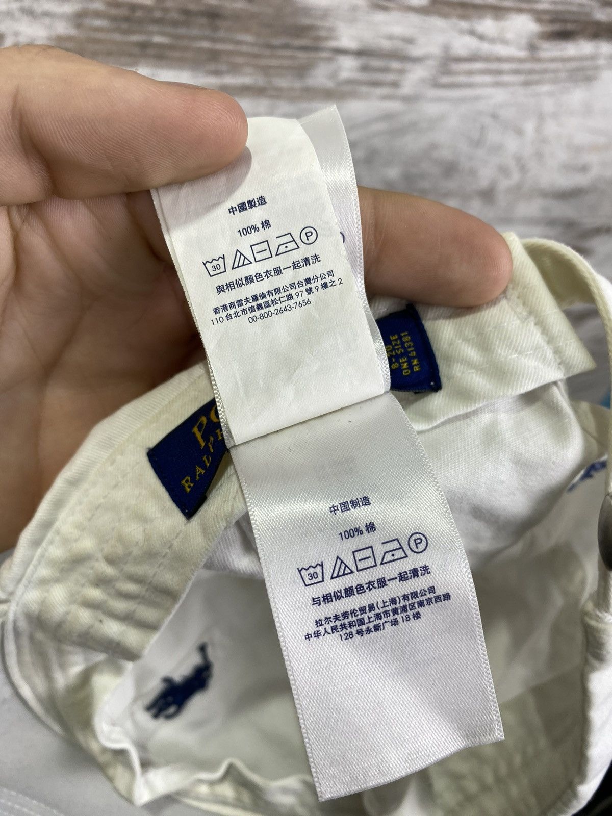 Polo Ralph Lauren × Vintage Mens Vintage Polo Ralph Lauren White Cap hats logo y2k rare Size ONE SIZE - 12 Thumbnail