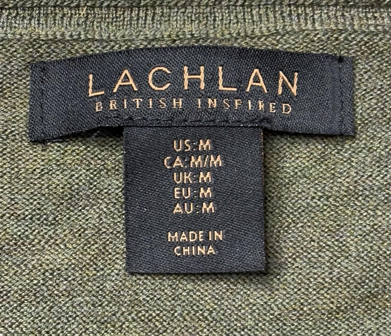 Other Lachlan Sweater Men's Medium Merino Wool Crew Neck British Size US M / EU 48-50 / 2 - 2 Thumbnail
