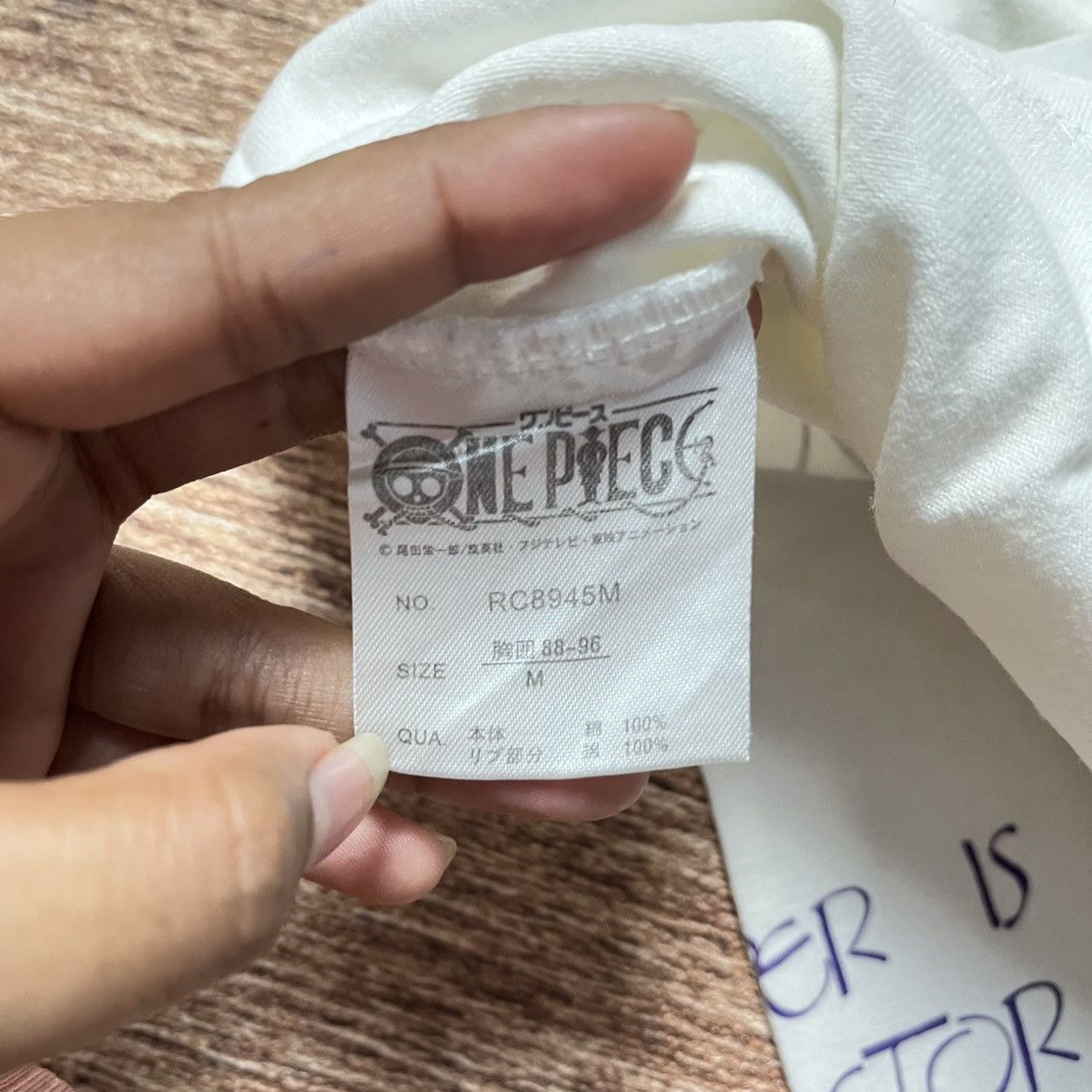 One Piece One piece white tanktop Size US M / EU 48-50 / 2 - 6 Thumbnail