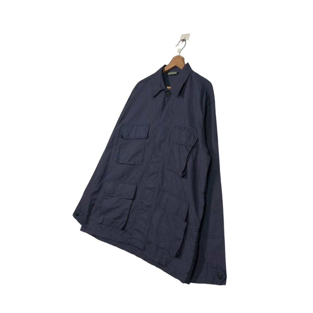 Japanese Brand 🔥VINTAGE CHORE WORKER MILITARY JACKET MULTI POCKET Size US M / EU 48-50 / 2 - 4 Thumbnail