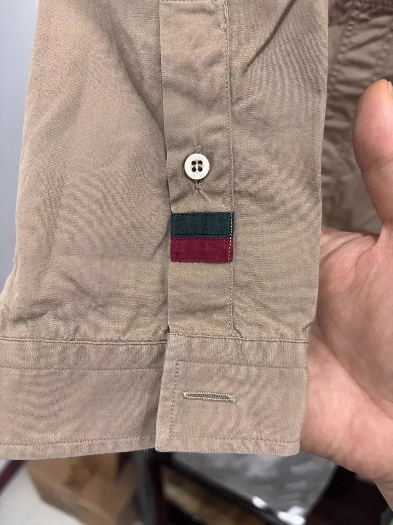 Gucci Gucci Long Sleeve Military Shirt-2506 Size US M / EU 48-50 / 2 - 4 Thumbnail