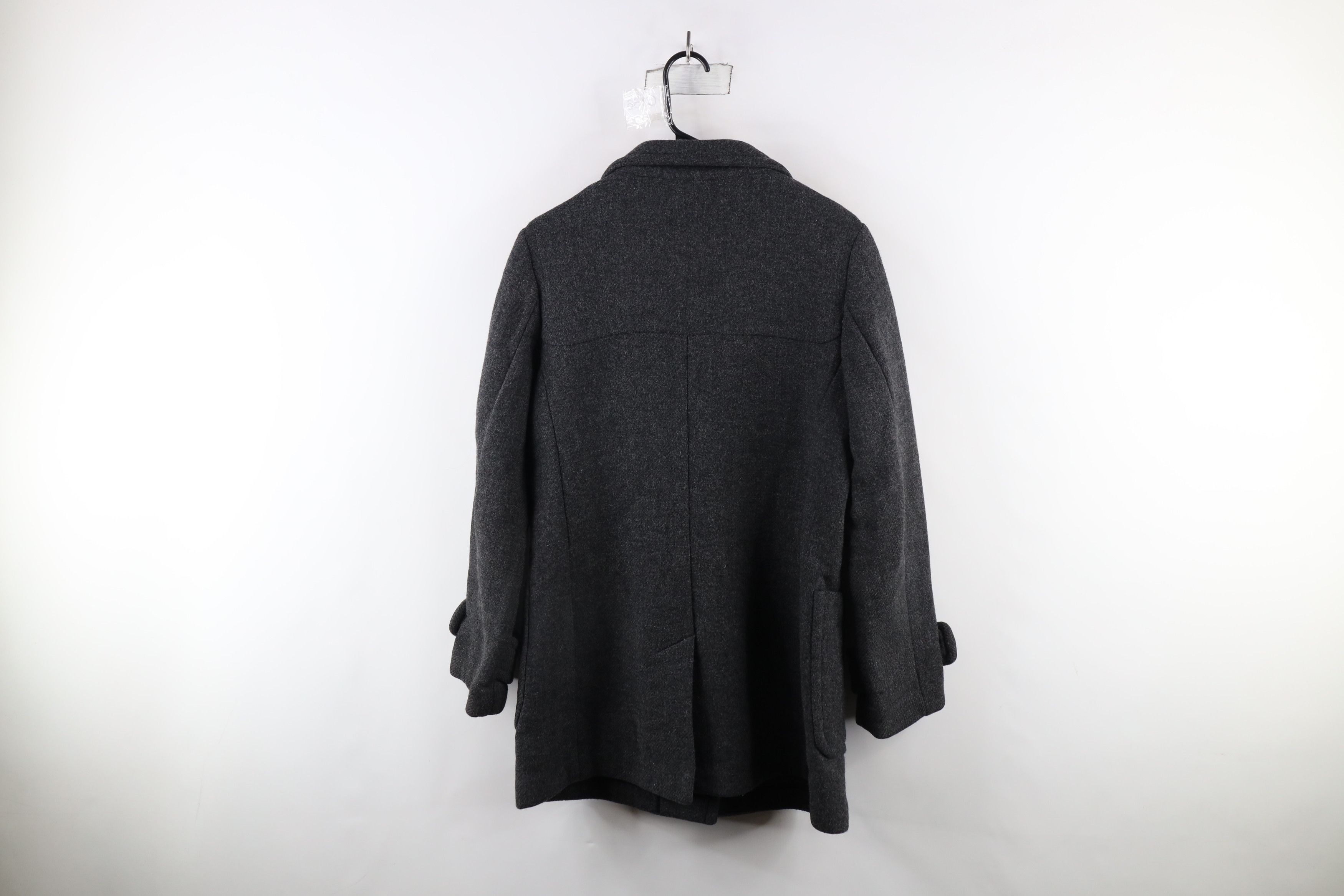 Banana Republic × Vintage Banana Republic Horn Toggle Button Peacoat Jacket Dark Gray Size M / US 6-8 / IT 42-44 - 10 Thumbnail