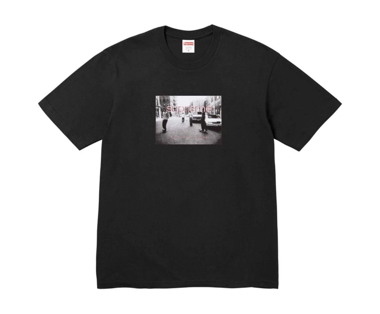 image of Supreme Crew 96 Tee in Black, Men's (Size 2XL)