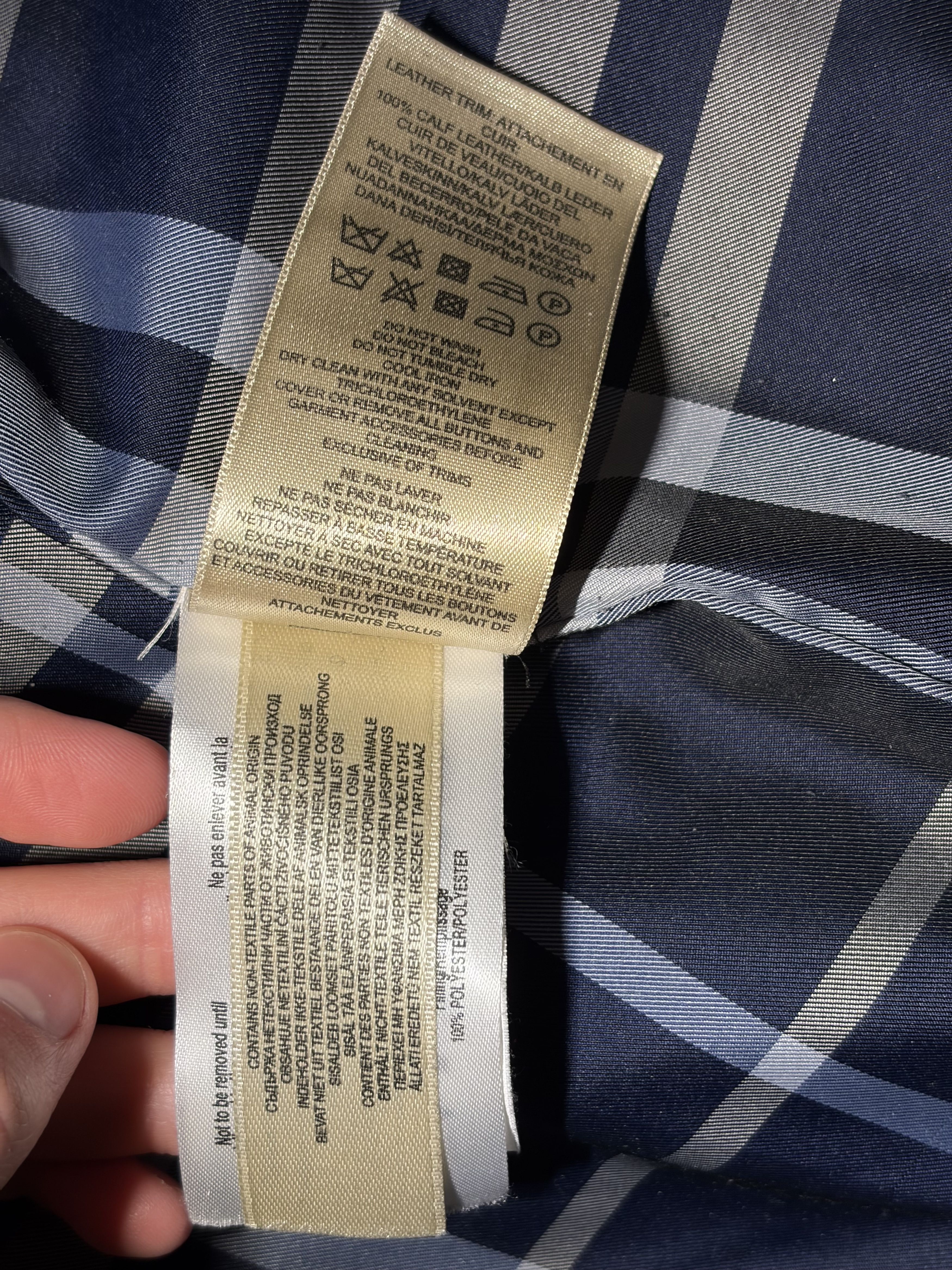 Burberry Jacket Burberry The Sandringham – Vintage Size 38R - 10 Thumbnail
