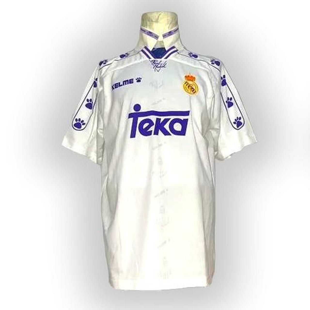 Other Real Madrid Spain 1994 1995 1996 Home Kelme Shirt Jersey Size US L / EU 52-54 / 3 - 1 Thumbnail