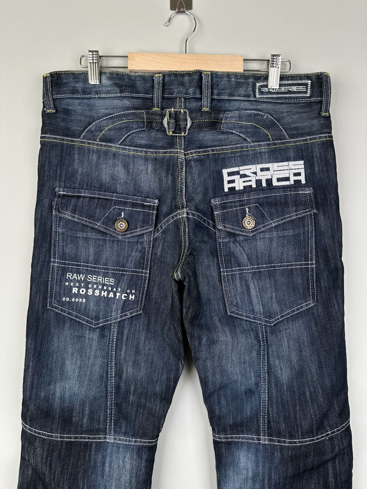 20471120 Y2k Vintage Baggy Jeans Avant Garde Size US 32 / EU 48 - 1 Thumbnail