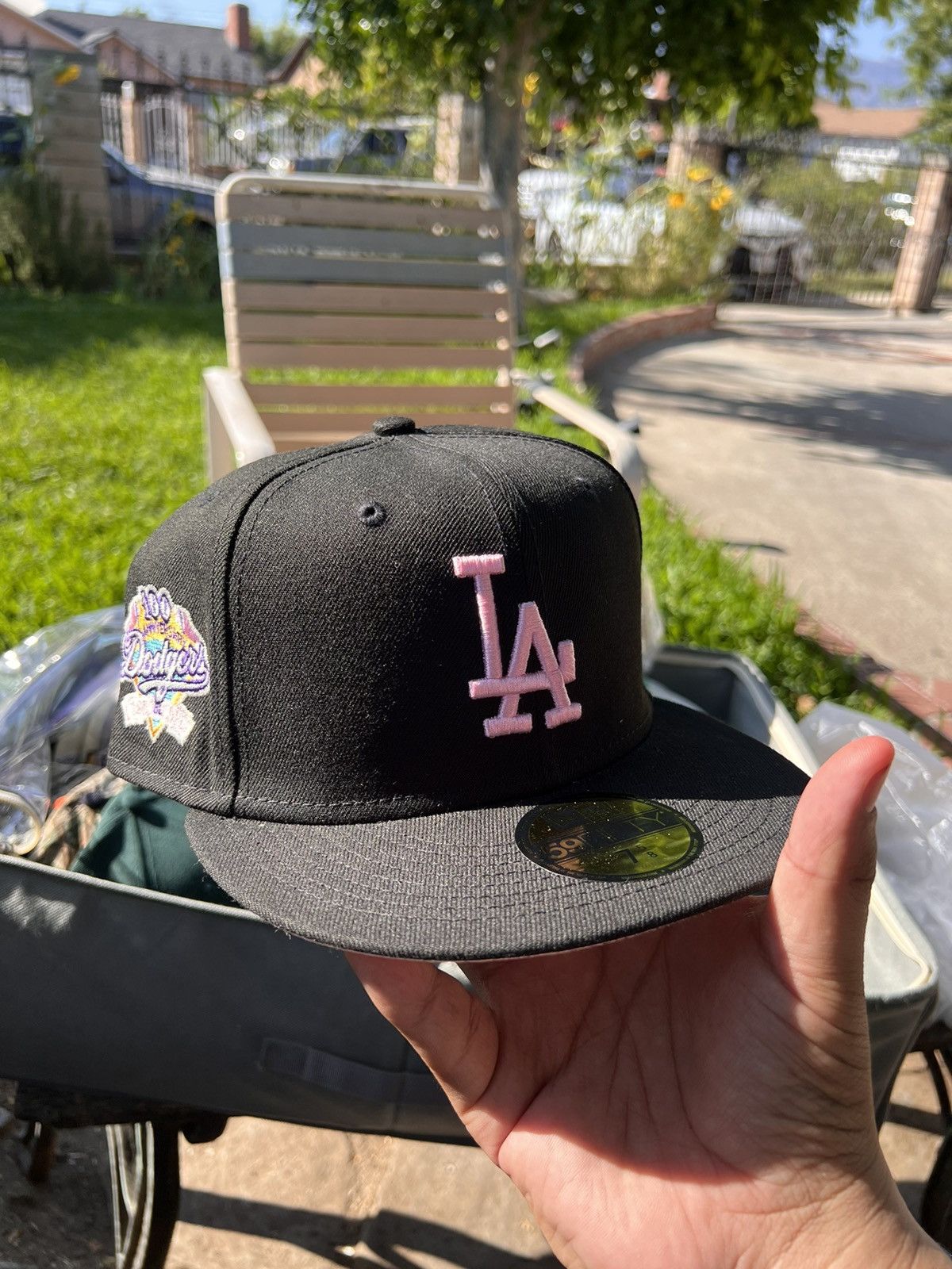 Hat Club × New Era Los Ángeles Dodgers 100anniversary patch 7 5/8 Size ONE SIZE - 1 Thumbnail