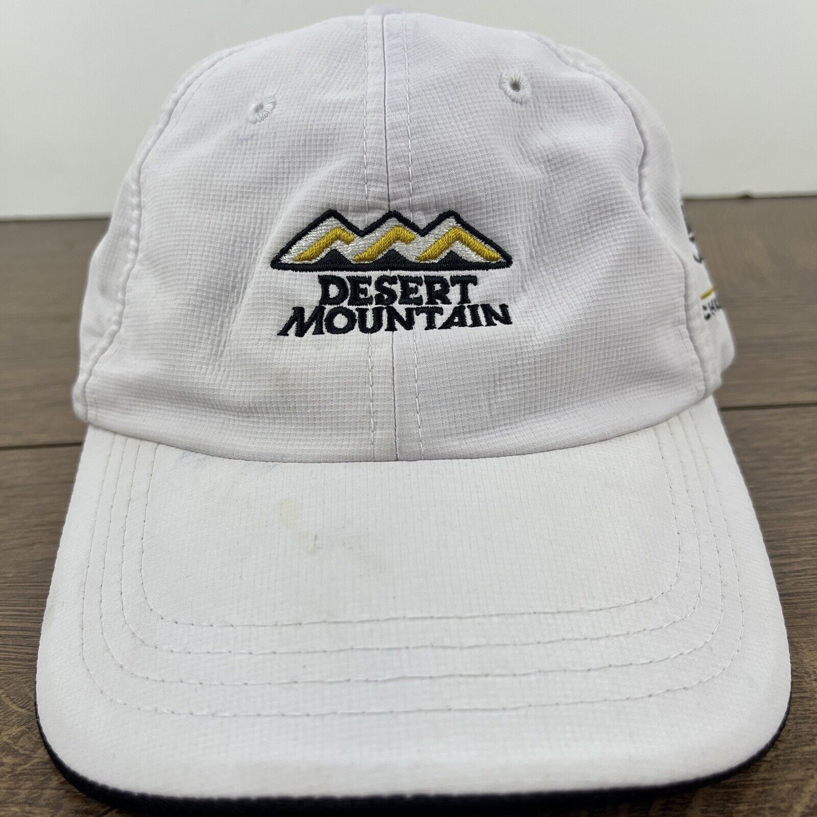 Other Desert Mountain Hat White Hat Adjustable Adult Size Hat Cap Size ONE SIZE - 1 Thumbnail