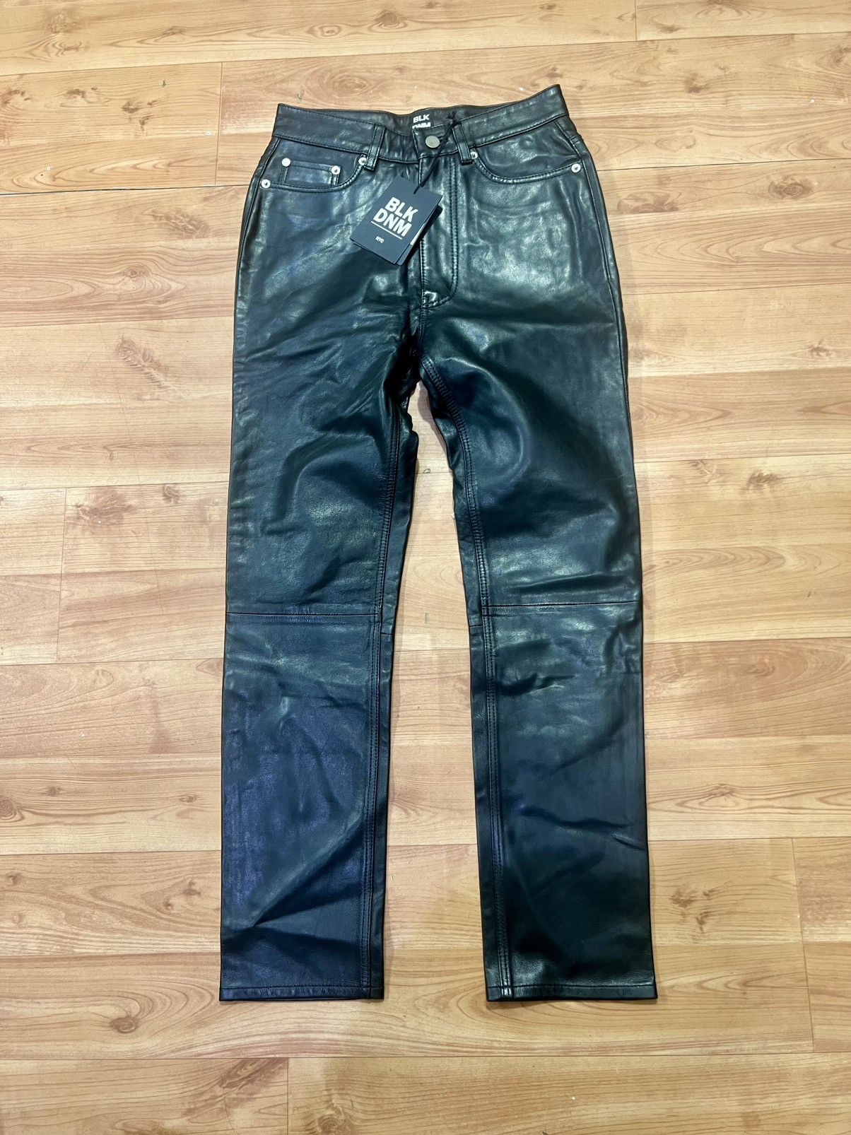 Blk Dnm Blk Dnm leather pant Size US 26 / EU 42 - 1 Thumbnail