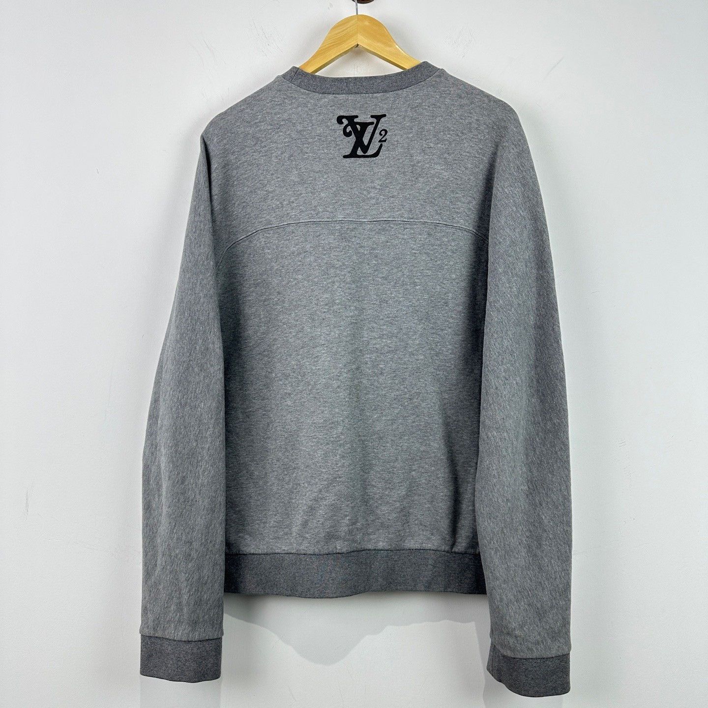 Louis Vuitton Louis Vuitton Nigo Squared Logo Sweatshirt Size US L / EU 52-54 / 3 - 2 Thumbnail
